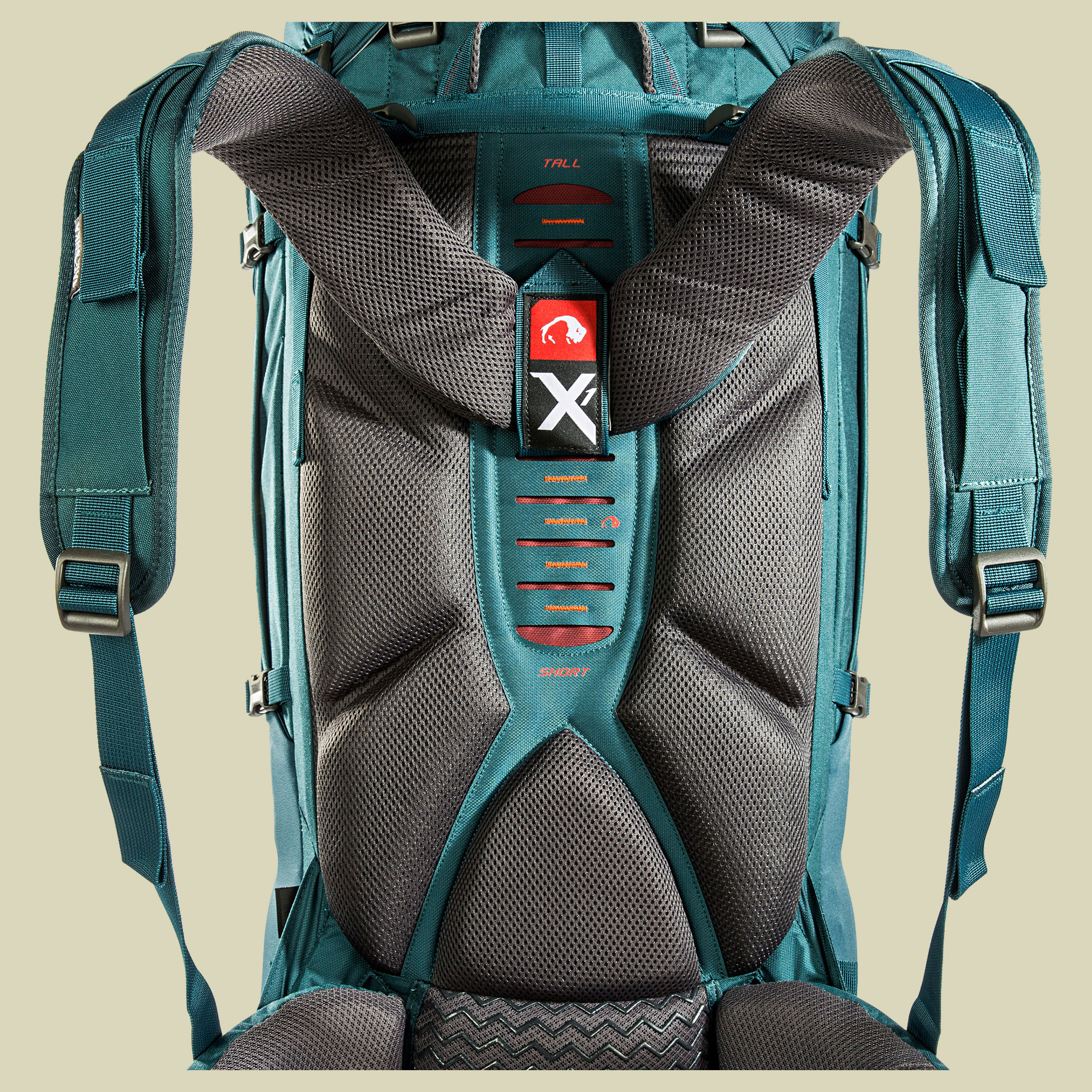 Yukon X1 75+10 grün 75 L + 10 L - Farbe teal green