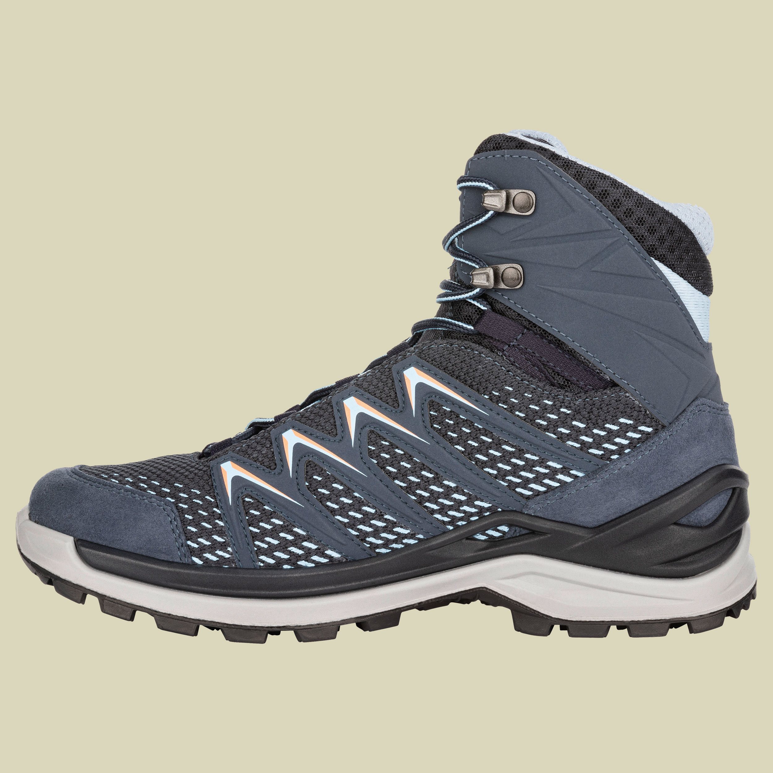 Innox Pro GTX Mid Women UK 4,5 blau - stahlblau/lachs