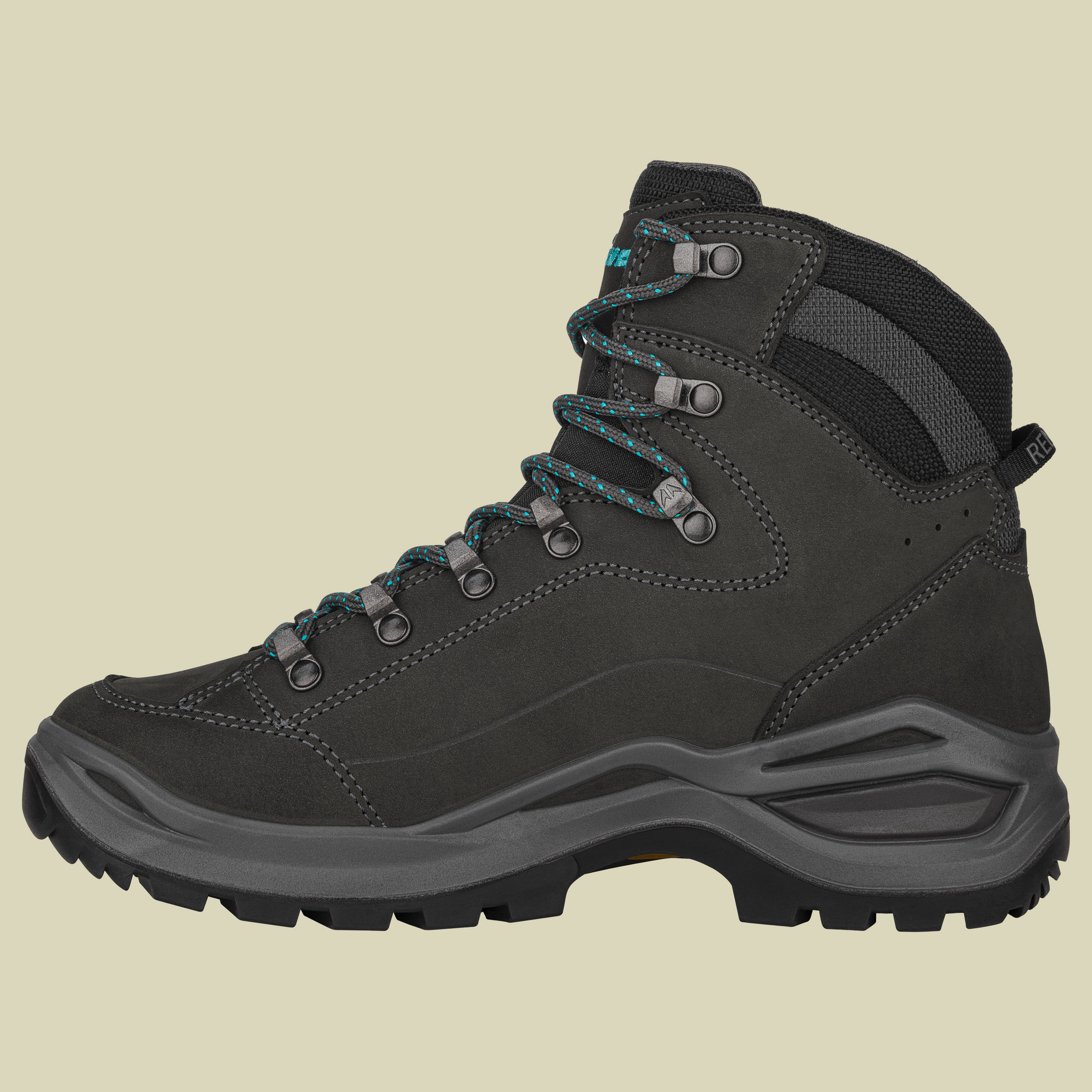 Renegade Evo GTX Mid Wide Women UK 5 grau - asphalt/türkis