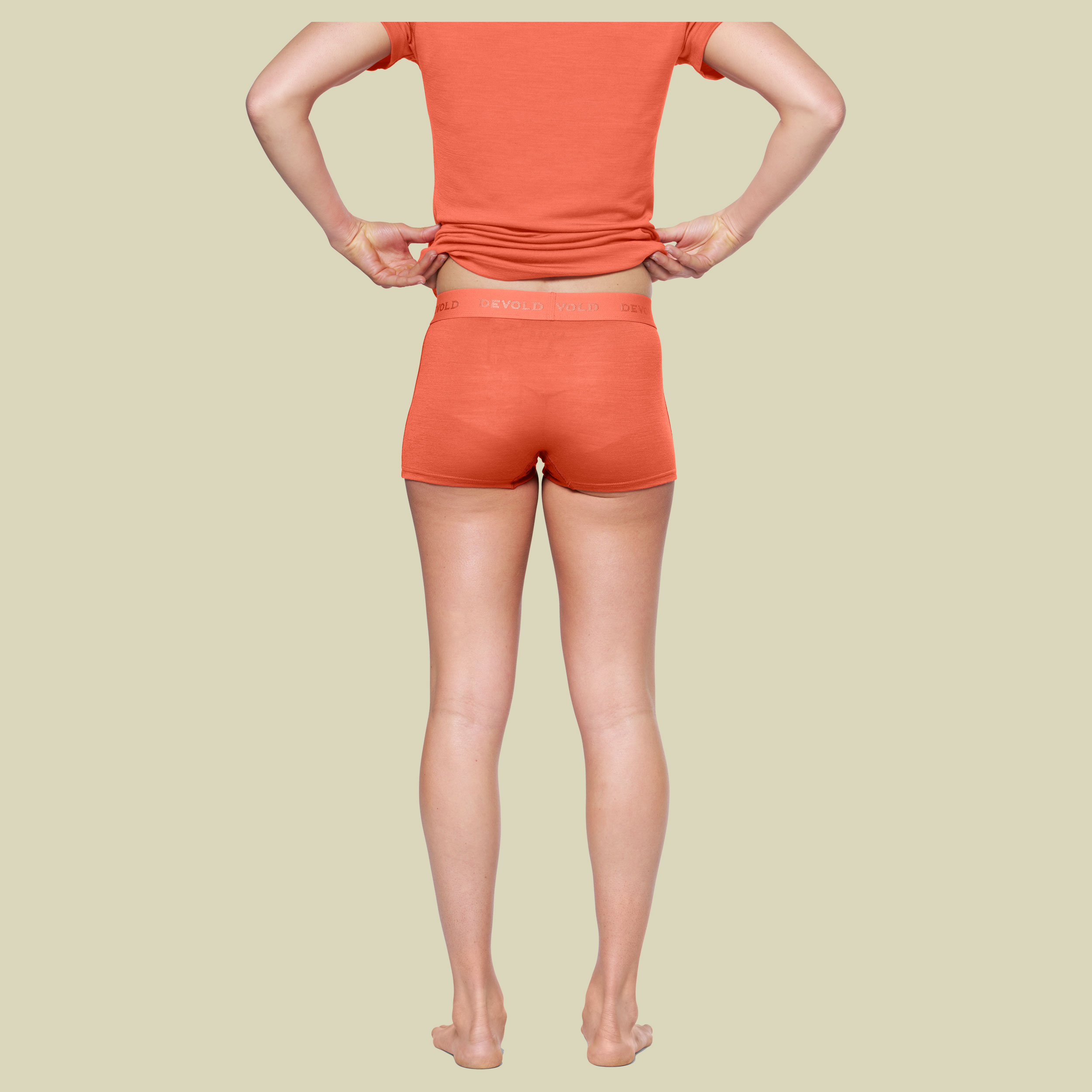 Breeze Merino 150 Hipster Women rot XL - coral