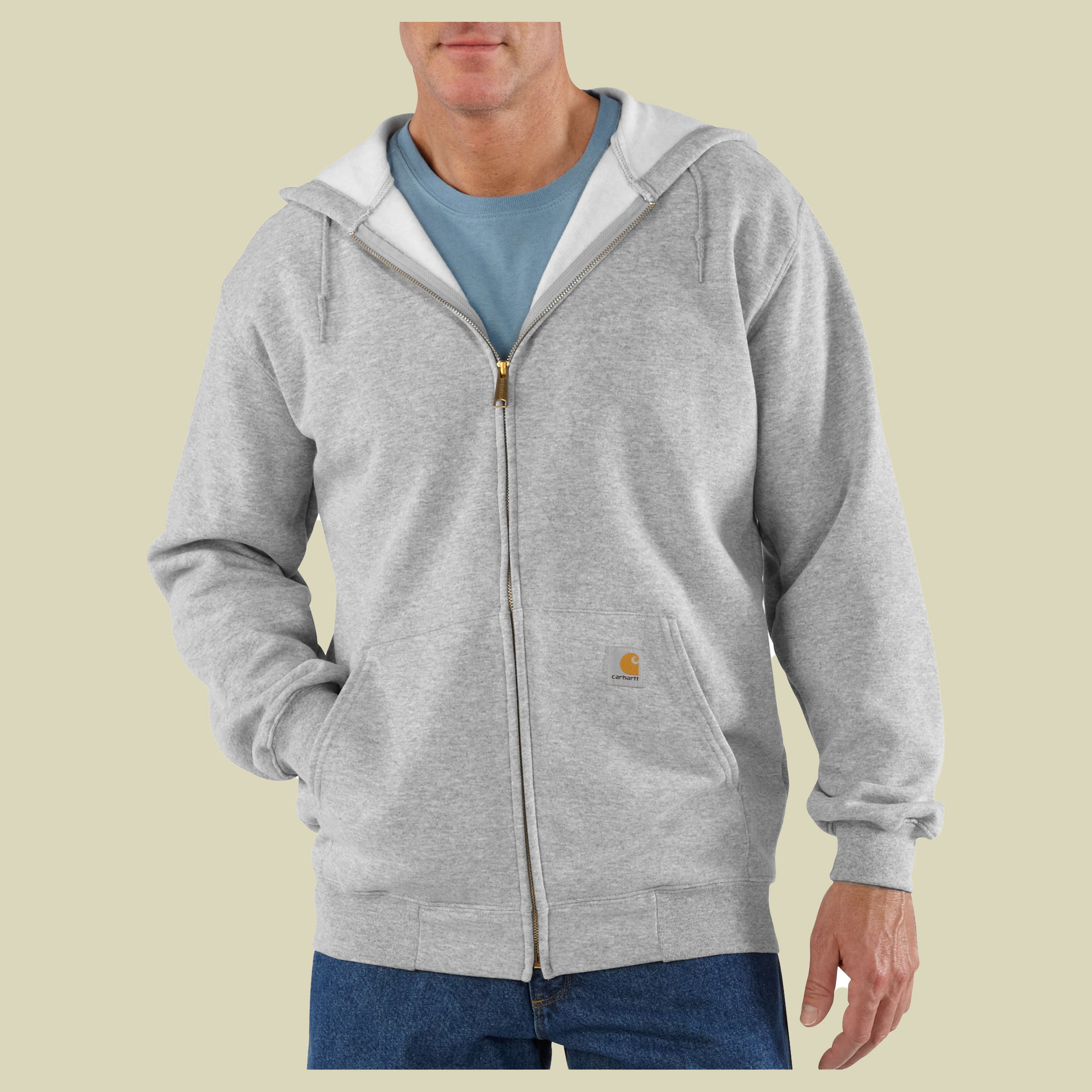 Zip Hooded Sweatshirt Men