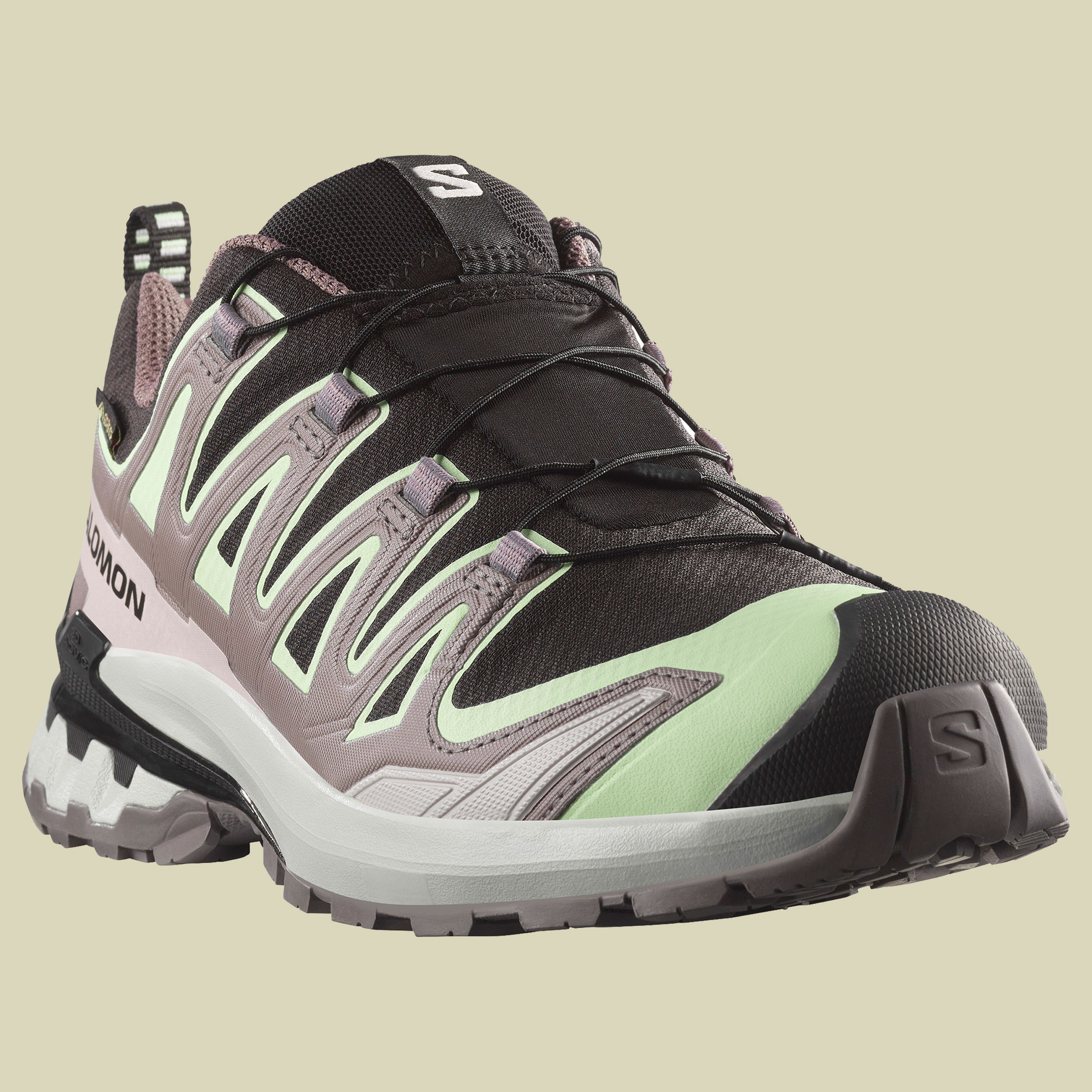 XA PRO 3D V9 GTX Women mehrfarbig 4 UK 8,5 - black/patina green/gray violet