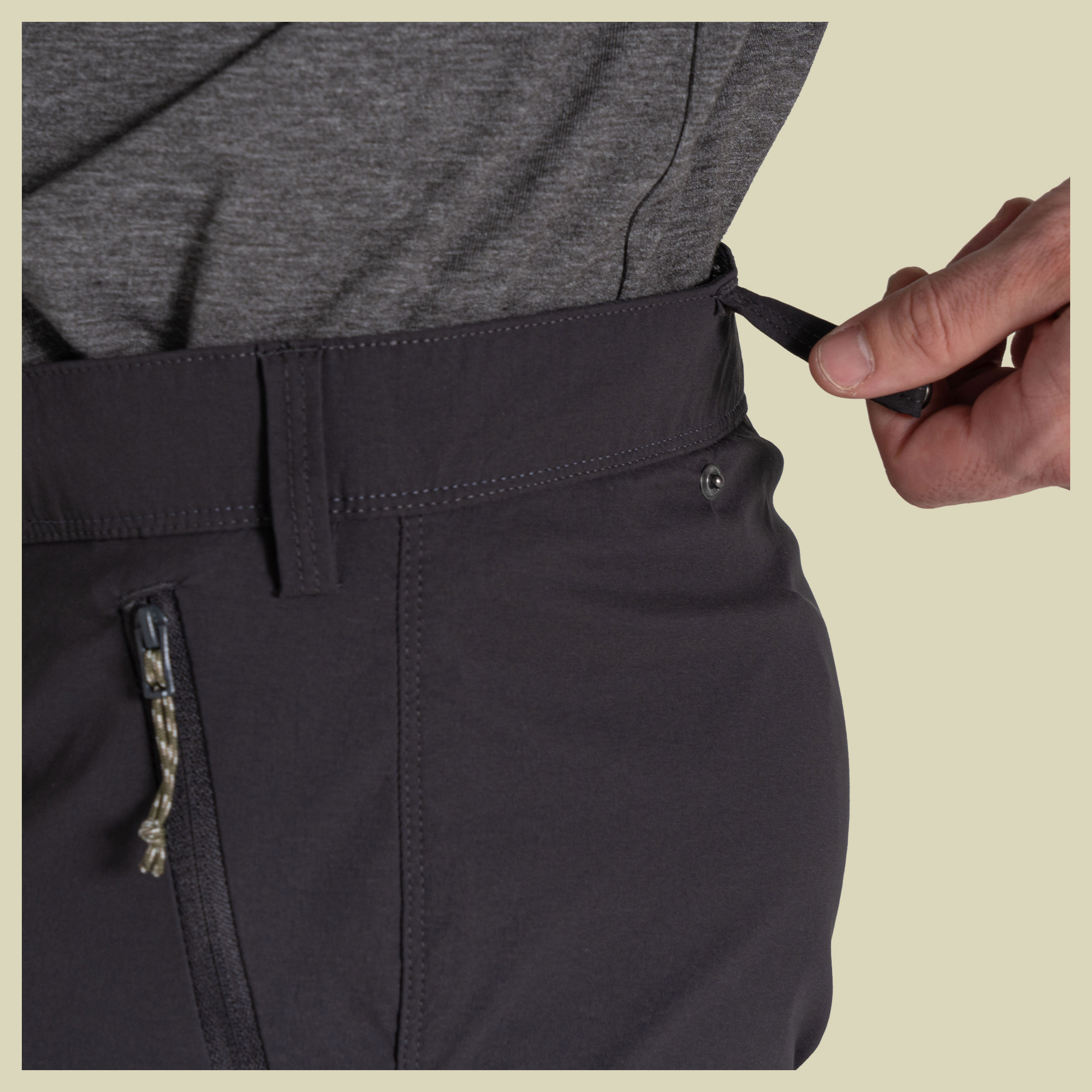 NosiLife Pro Trousers III Men 50 schwarz - black pepper (34'' )