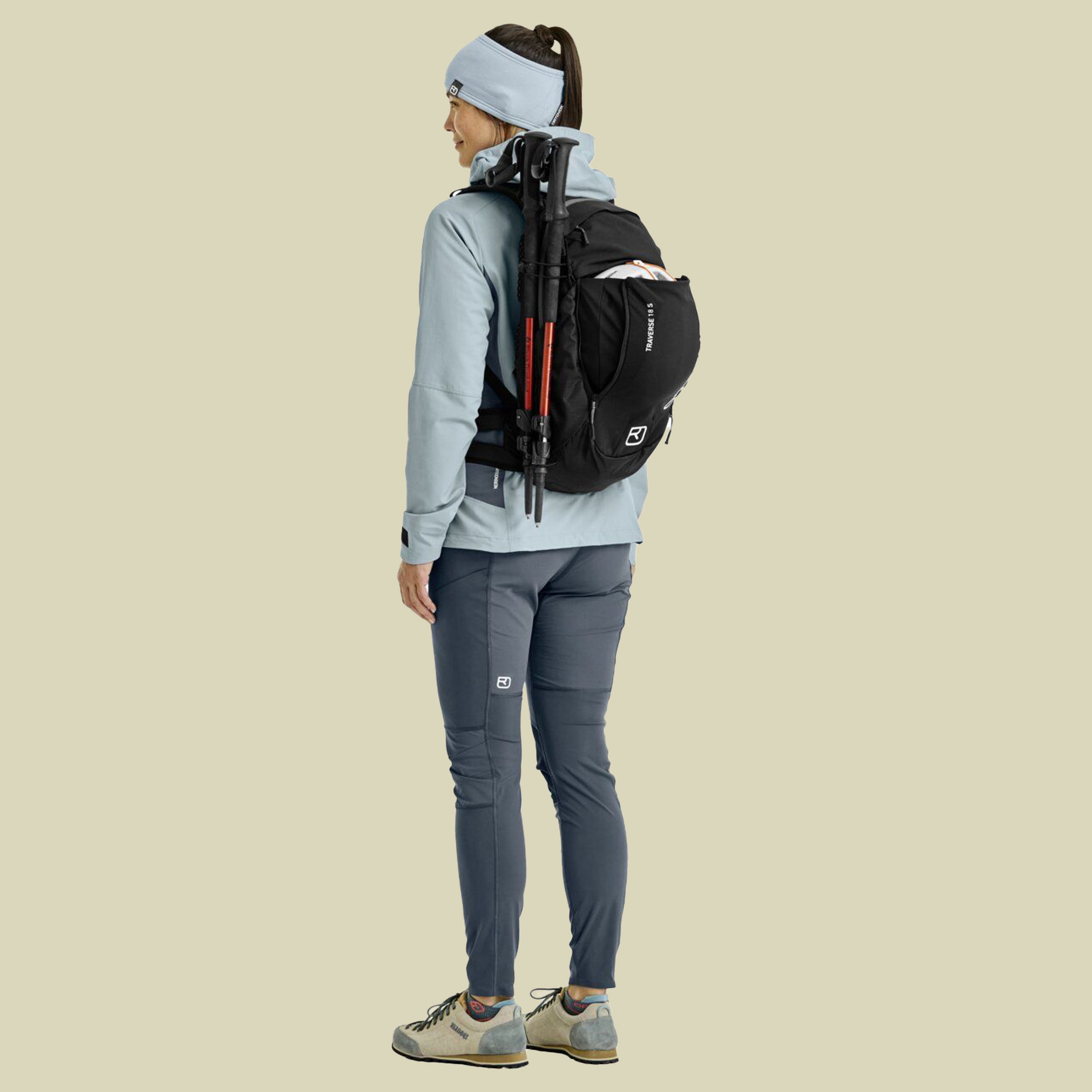 Traverse S 18 schwarz - black raven