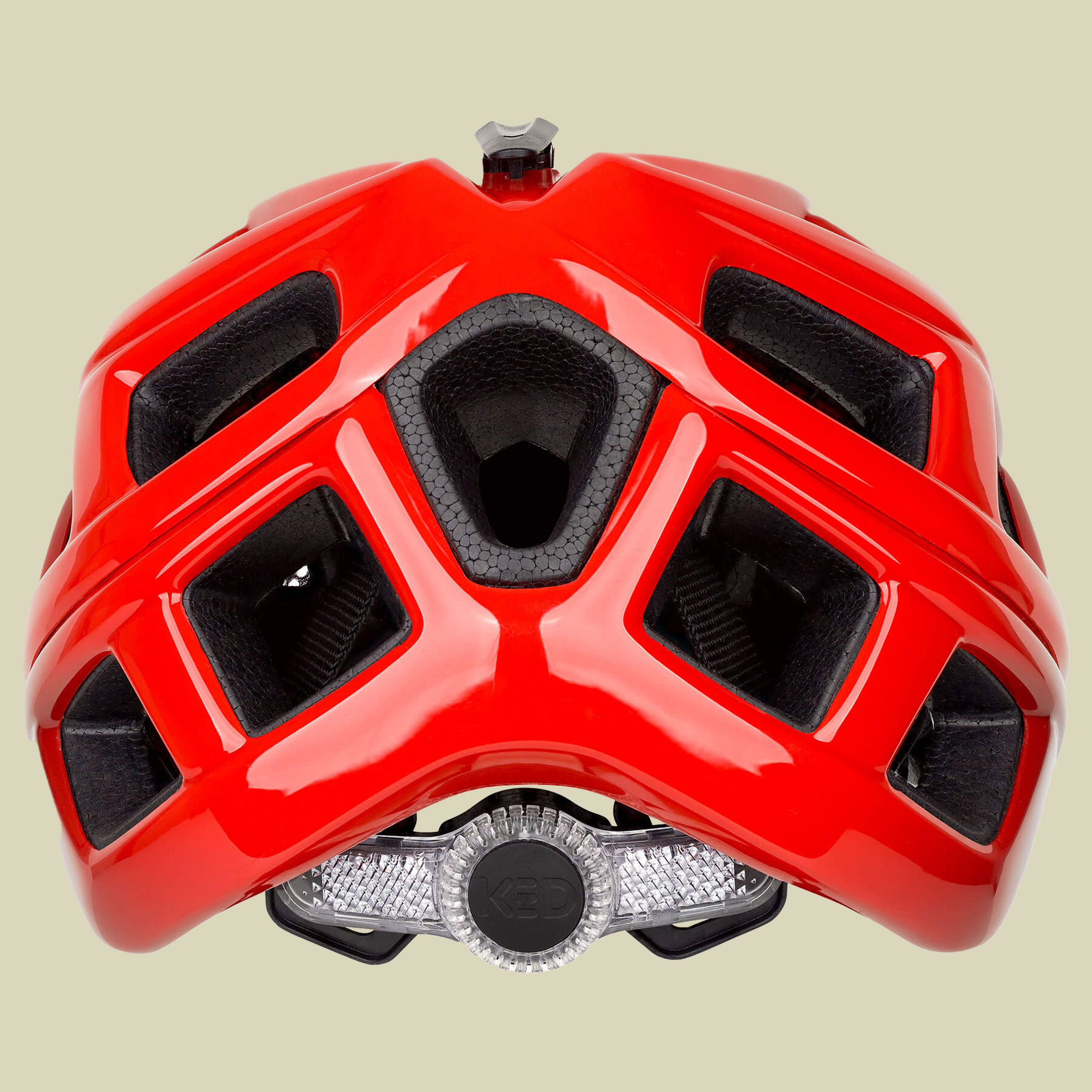 Crom rot M 52-58 cm - Farbe rot-black glossy