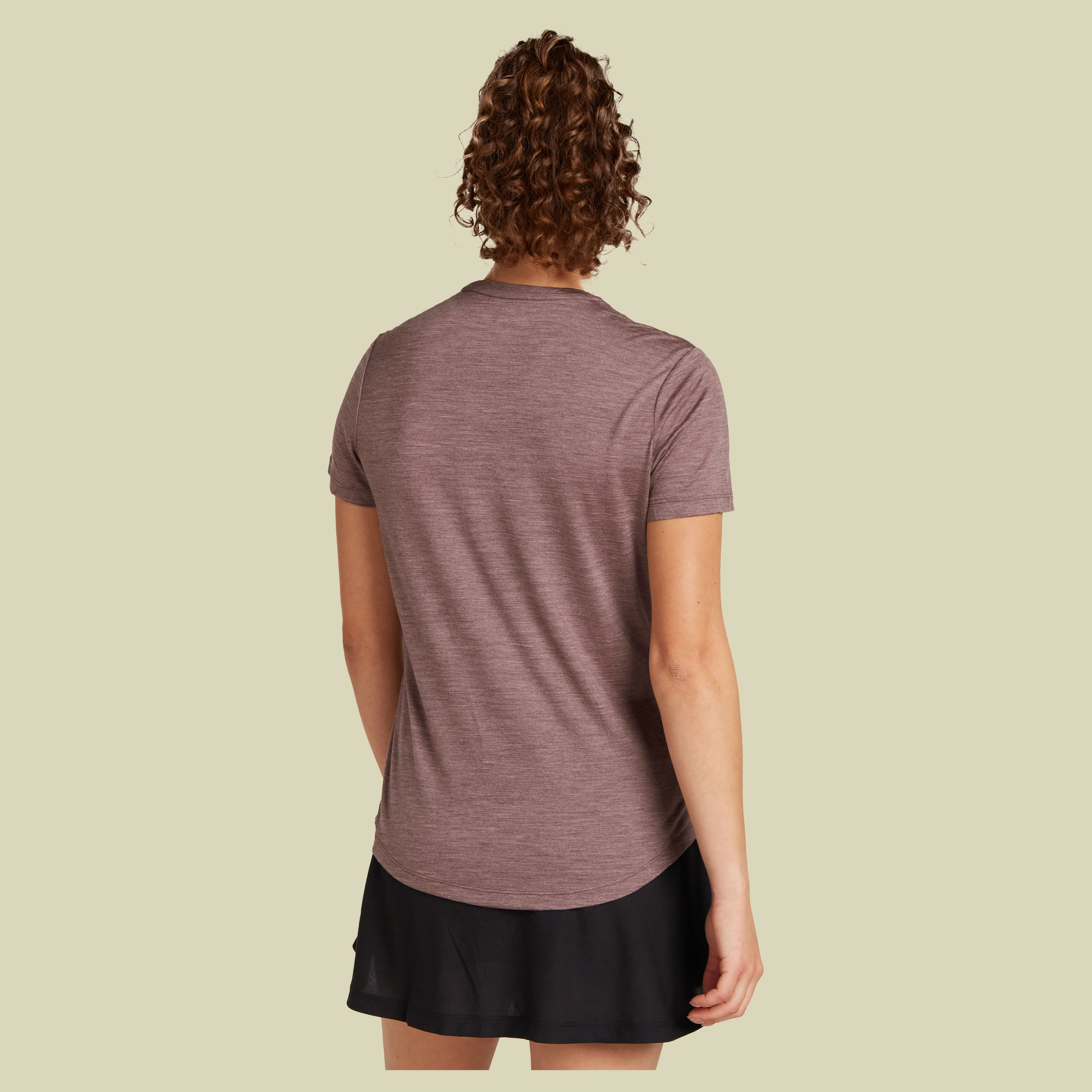 Merino 125 Cool-Lite Sphere III SS Tee Women braun XL - carob heather