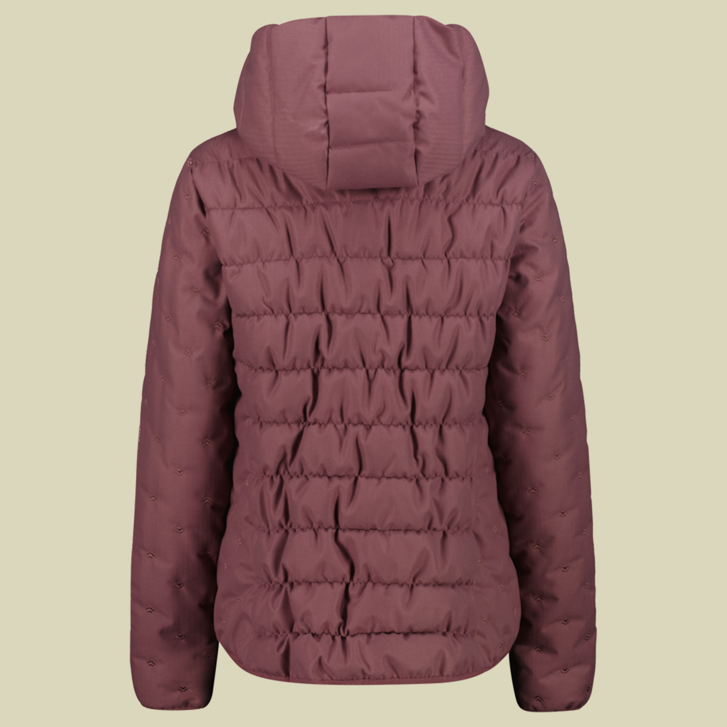 Jacket Fix Hood Melange Women 36K2386 38 rosa - malva melange