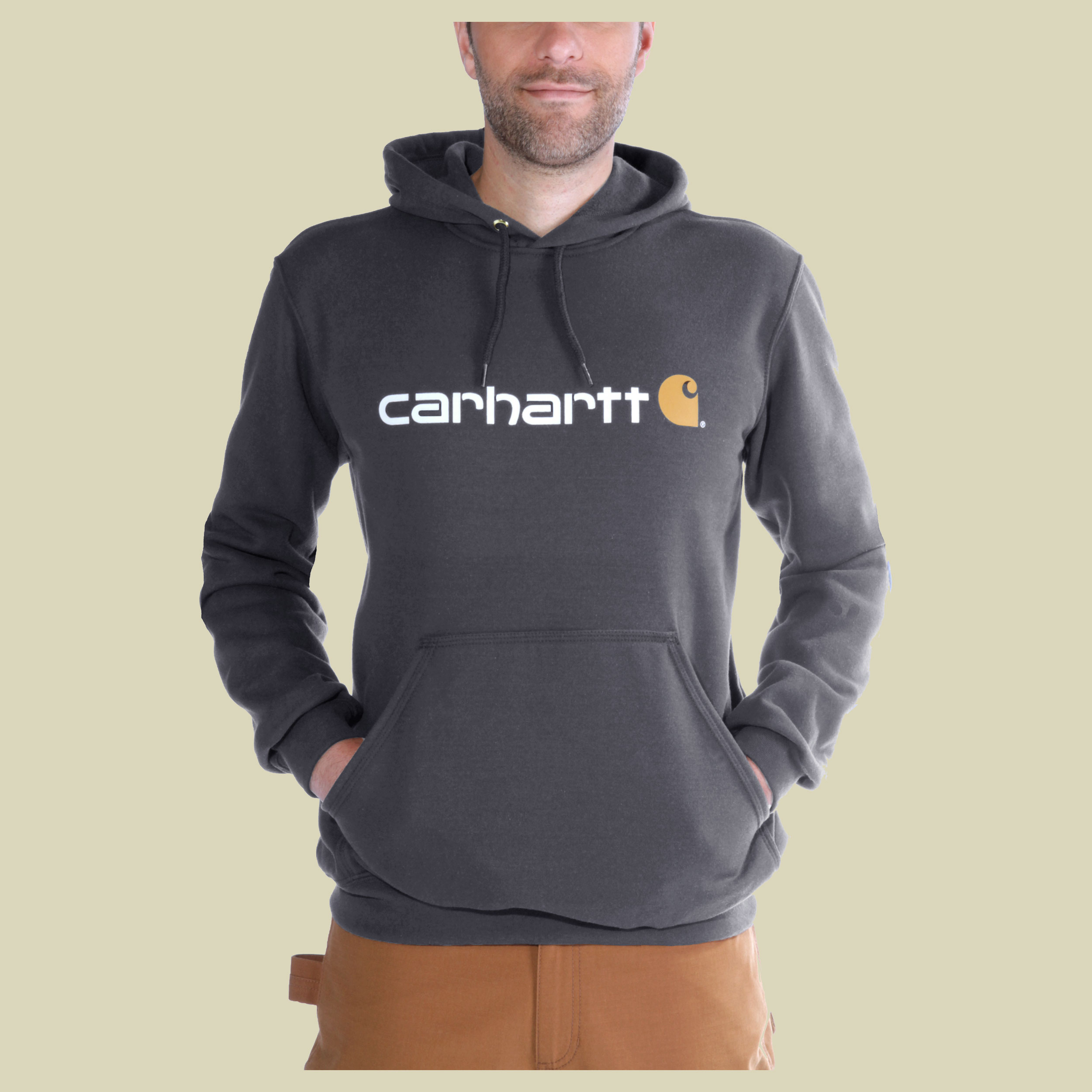 Signature Logo Sweatshirt Men XXL grau1 - carbon heather