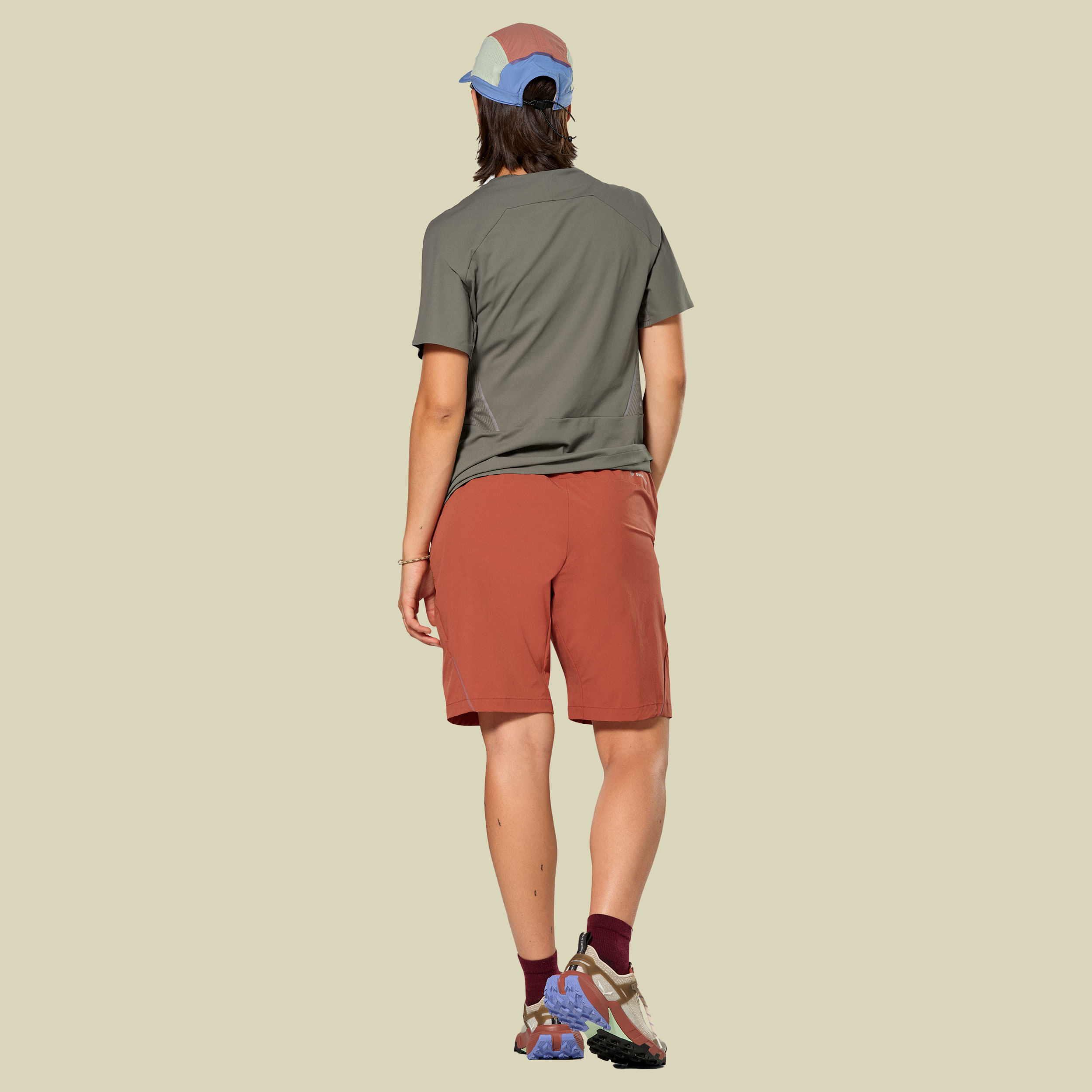 Pedroc 2 DST Short Women 42 rot - Farbe etruscian red
