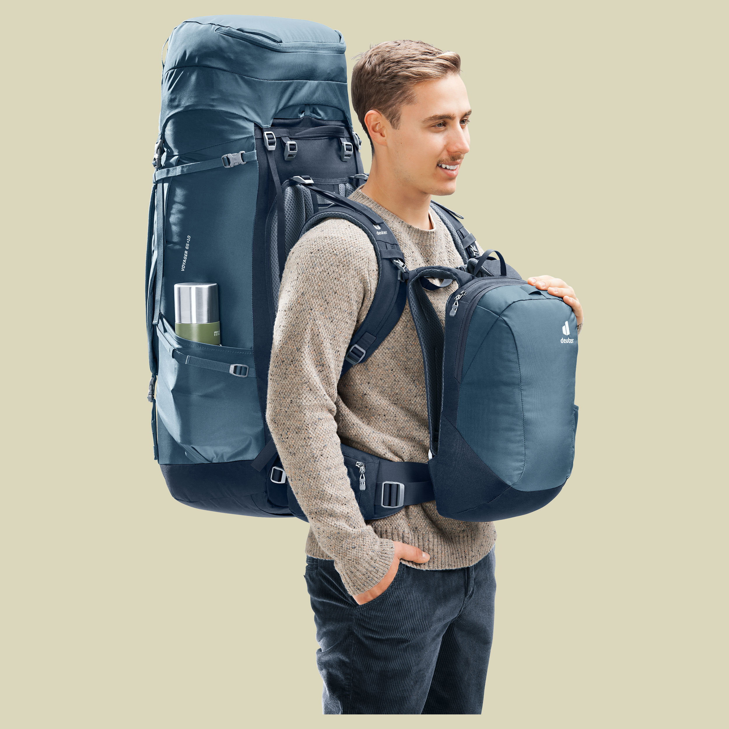 Voyager 65+10 65+10 L blau - Farbe atlantic-ink
