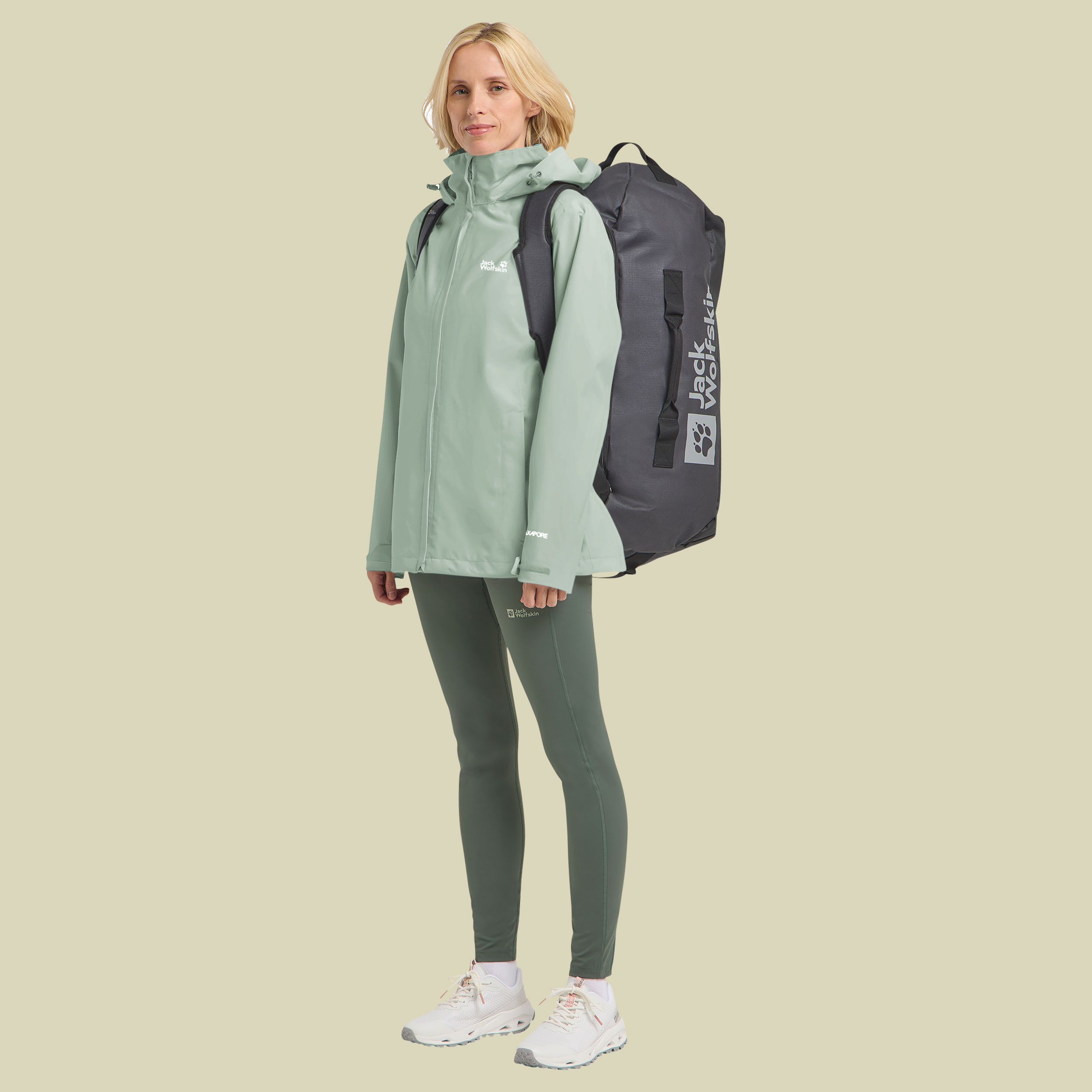 Trailtime 2L Jacket Women XL grün1 - green zinnia