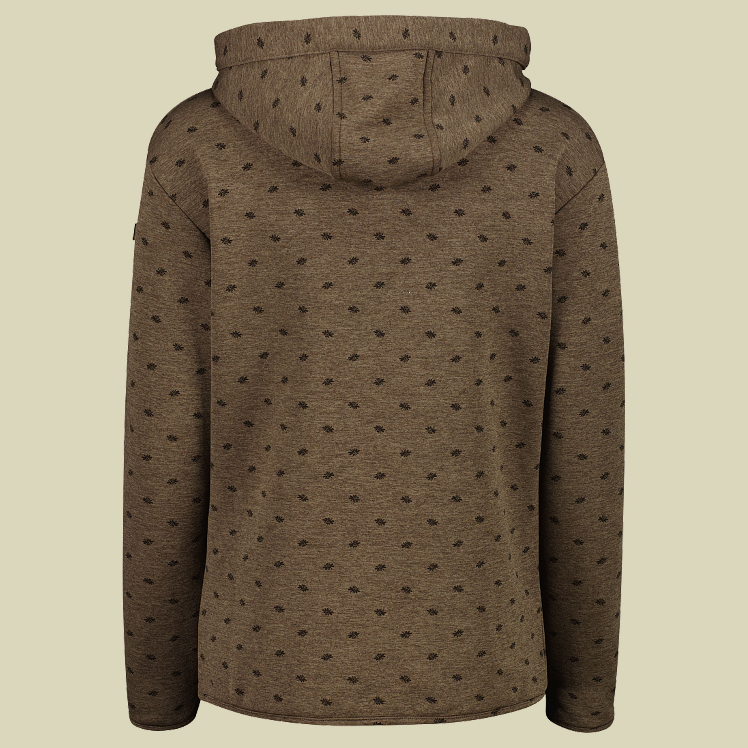 Woman Jacket Fix Hood Stretch Performance 42 braun - Farbe toffee mel.