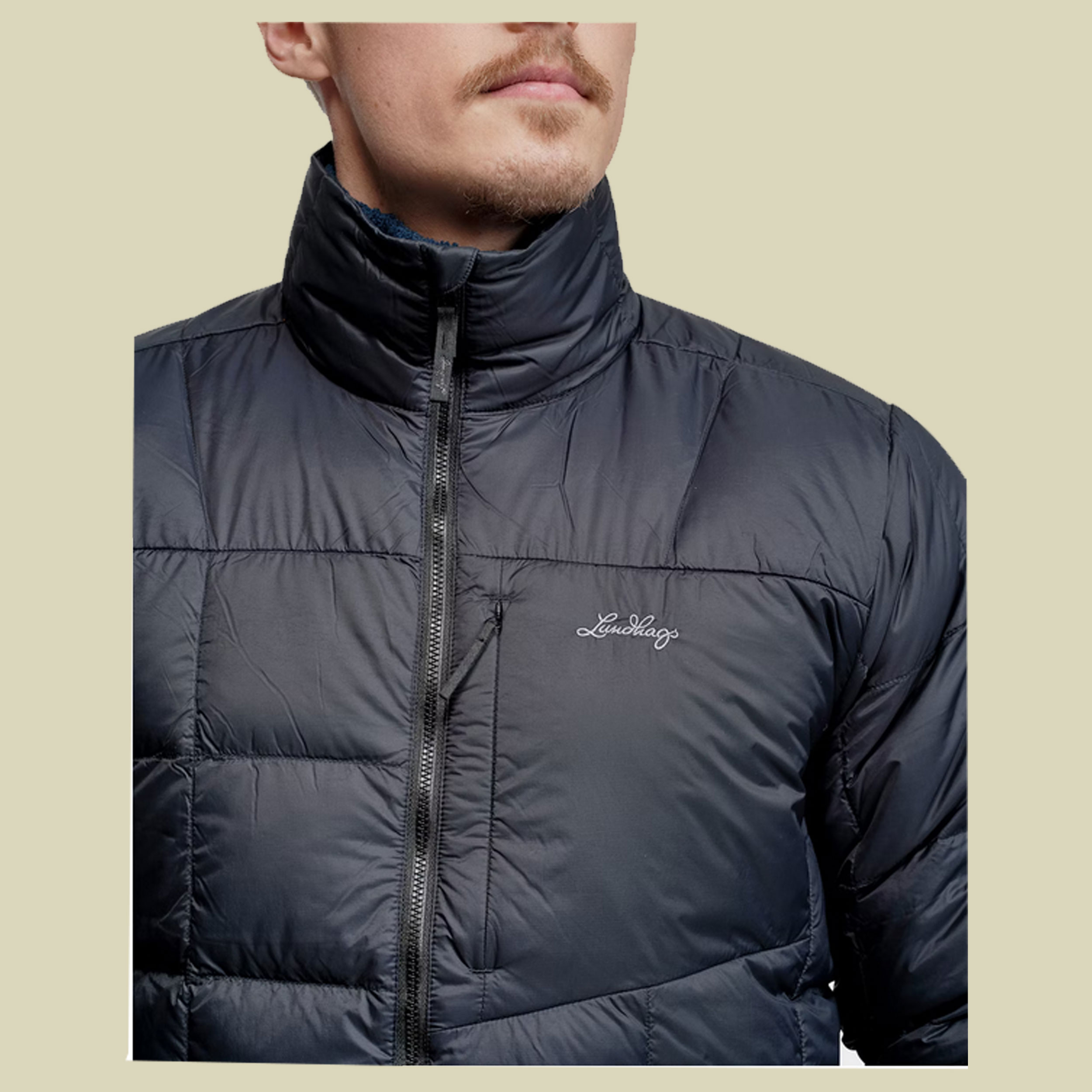 Tived Down Jacket Men XL schwarz - Farbe black