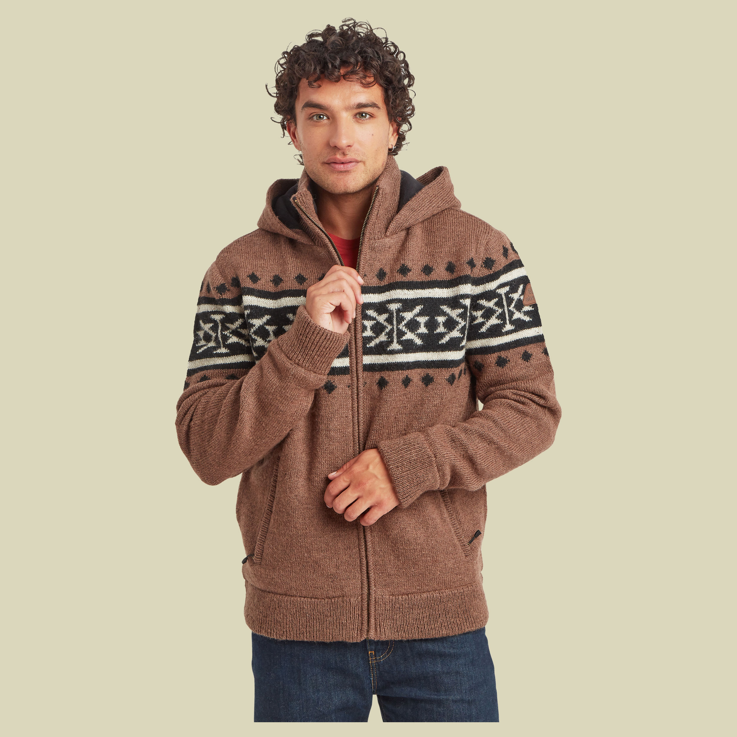 Kirtipur Sweater Men XL braun - bark
