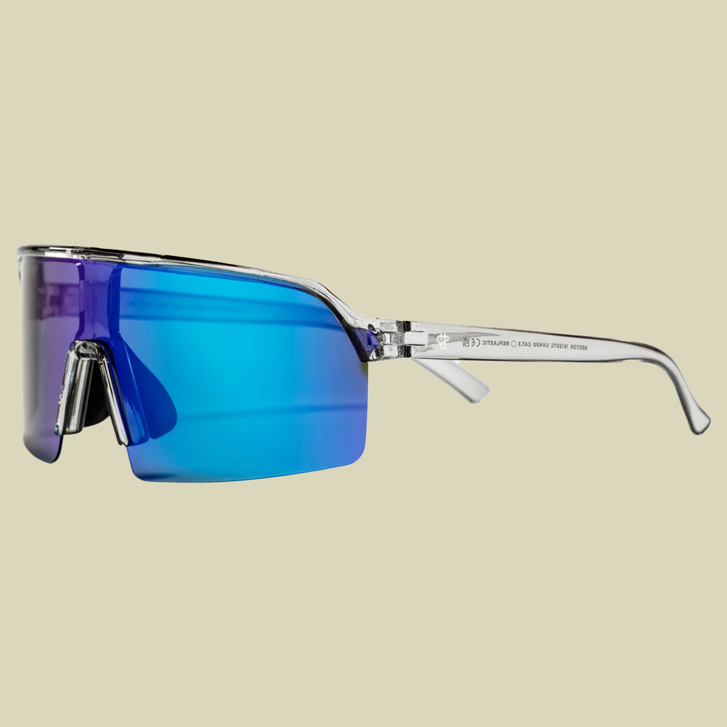Nestor one size grau II - grey / rainbow mirror polarized