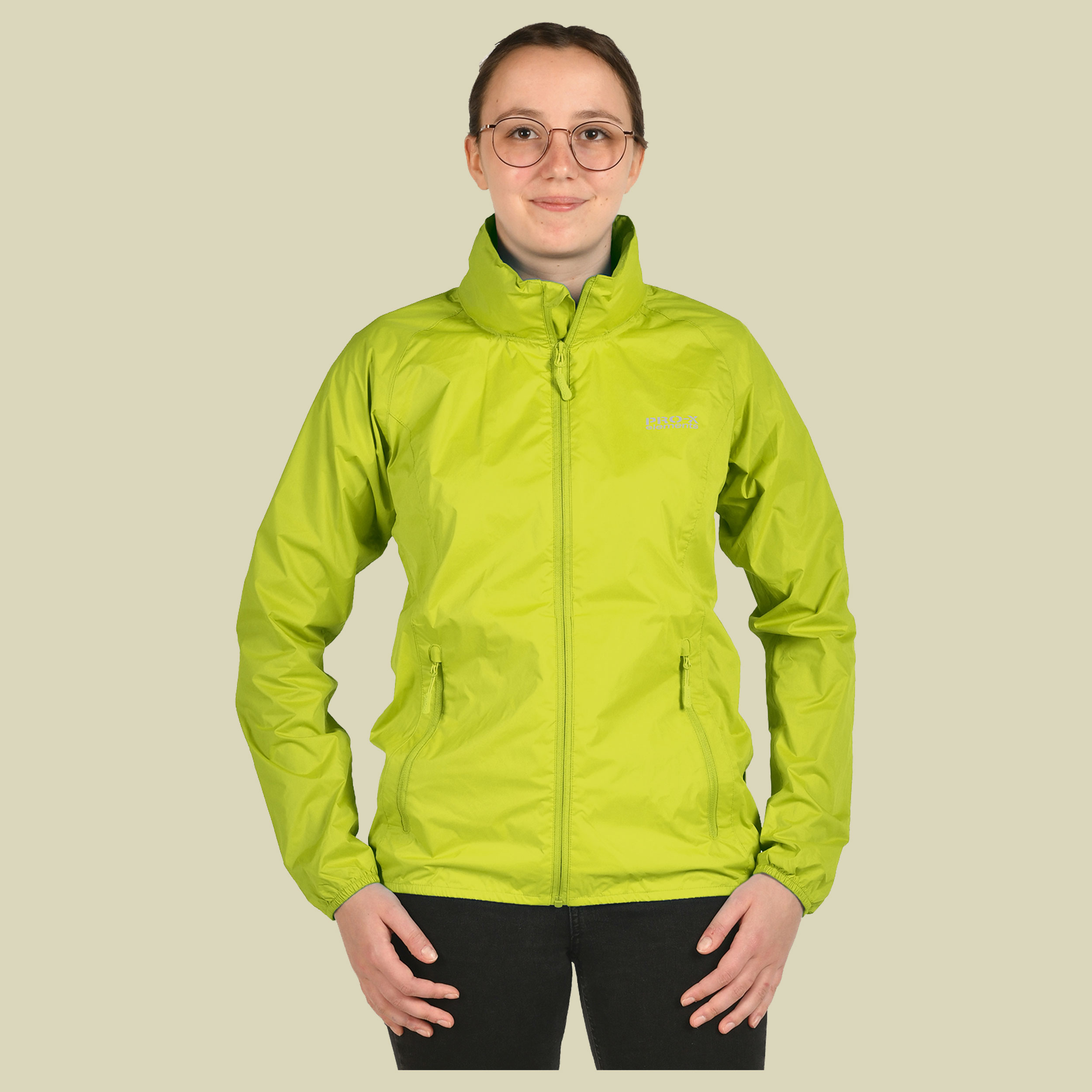 Regenjacke PACKable Women gelb 42 - neon gelb