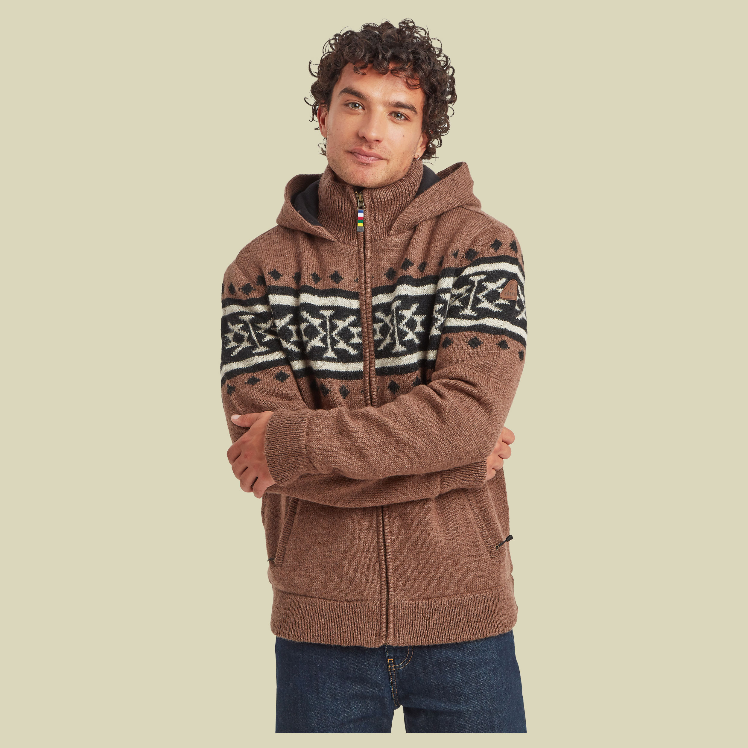 Kirtipur Sweater Men XL braun - bark