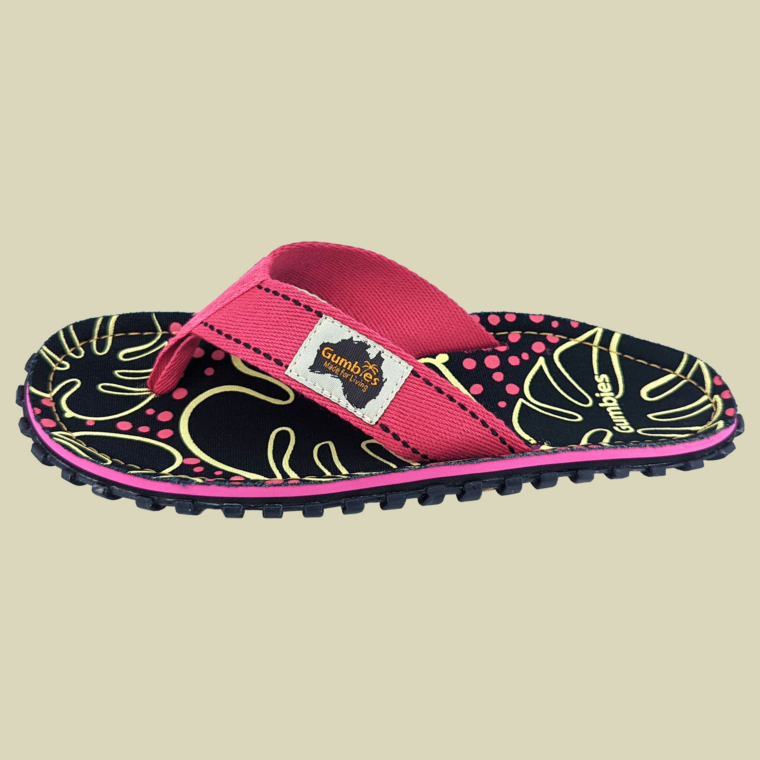 Original Islander Women schwarz-pink UK 8 - Farbe tropical black