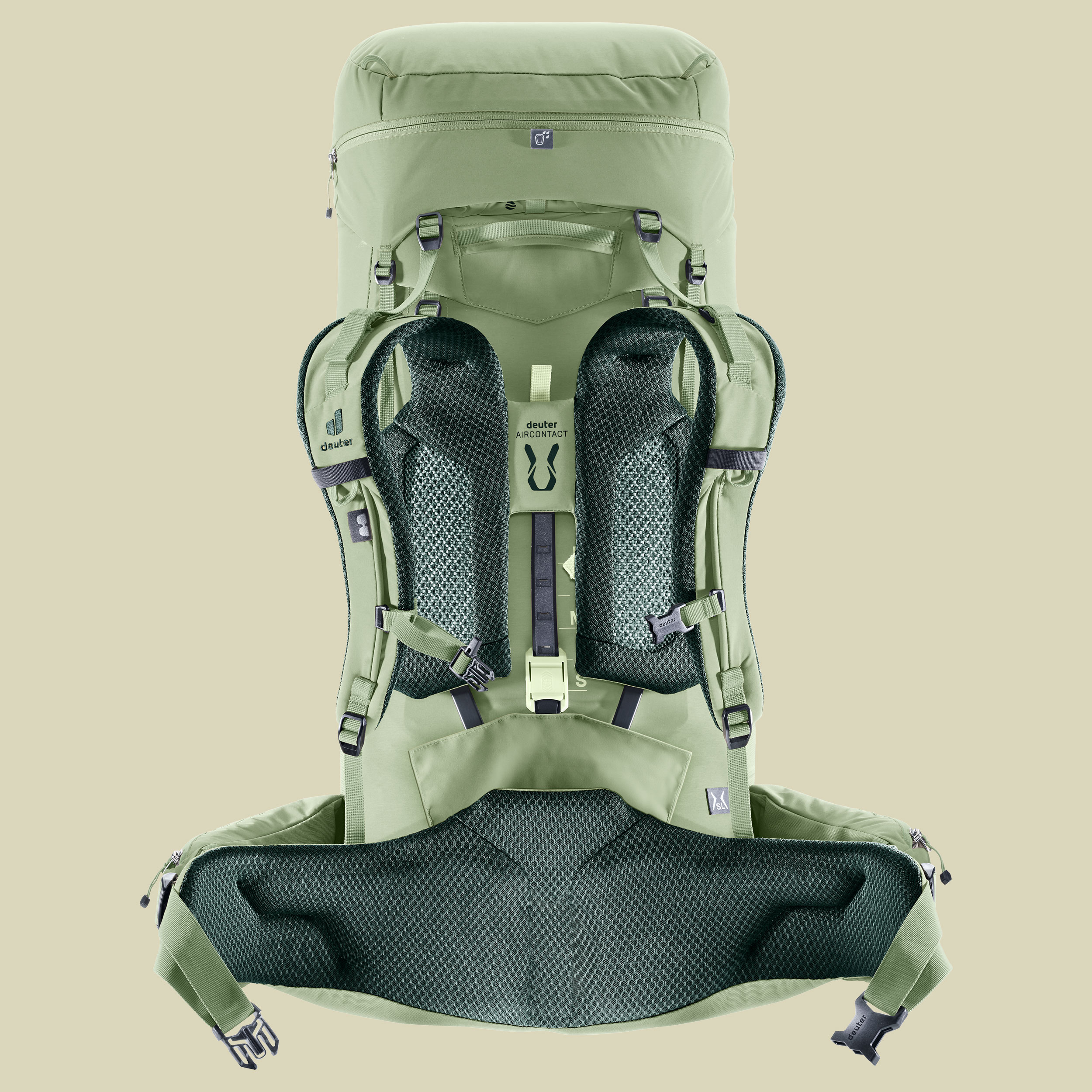 Aircontact Core 55+10 SL Women 55 + 10 grün - grove-ivy