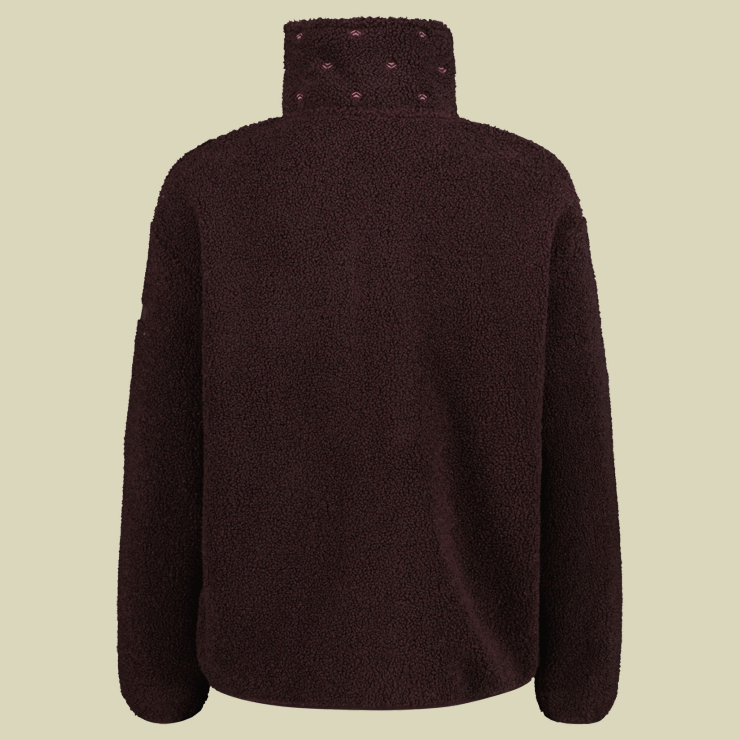 Jacket Soft Teddy Women 36P2926 40 rot - black berry C595