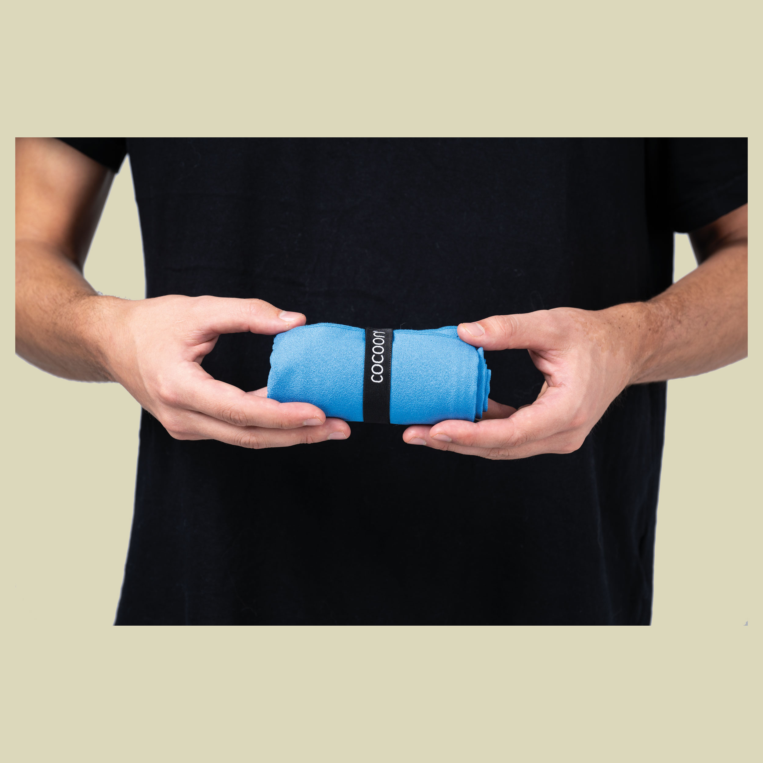 Microfiber Towel Hyperlight L blau - lagoon blue