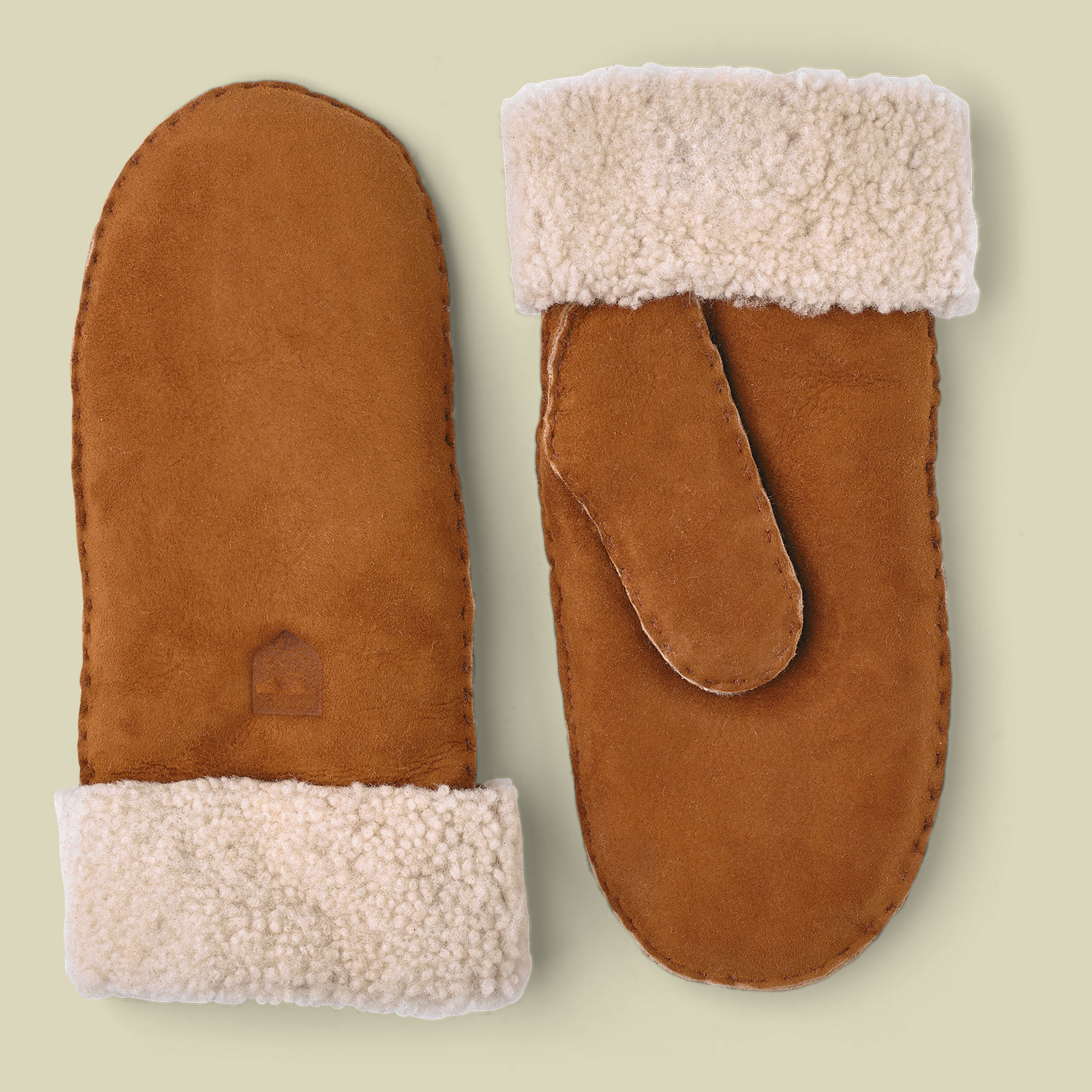 Sheepskin Mitt Women cork 9