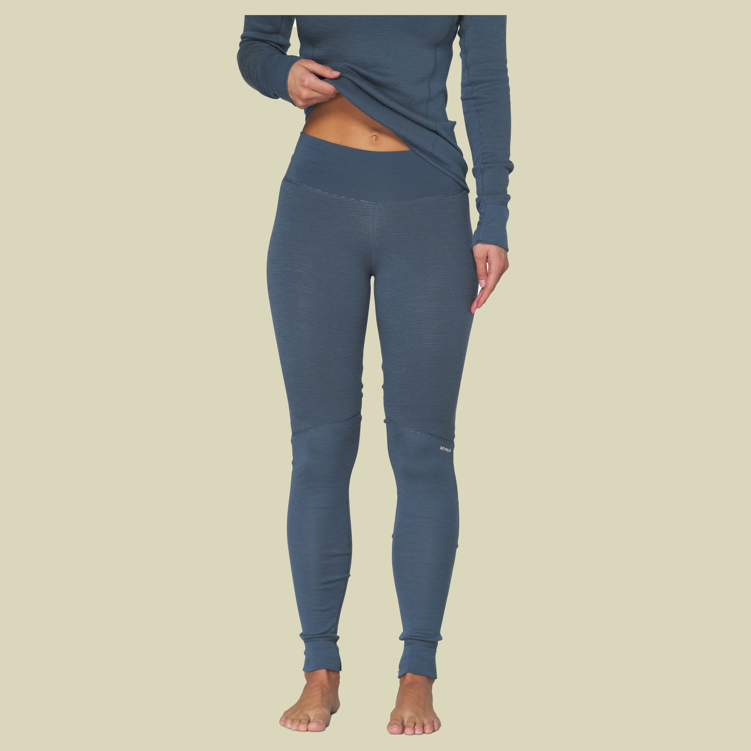 Reverso Merino Longs Woman S blau - dawn