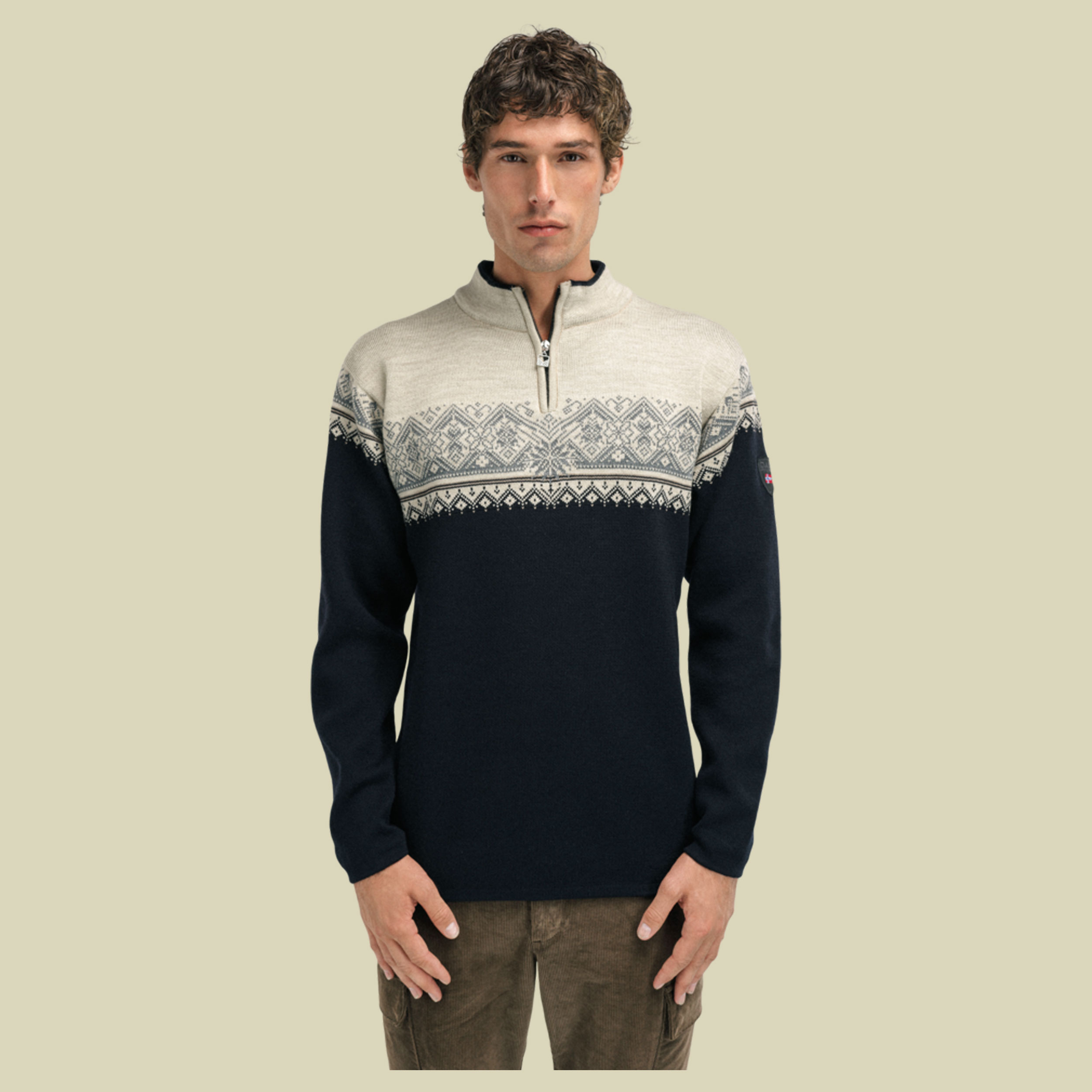 Moritz Sweater Men schwarz XL - Farbe black sand smoke