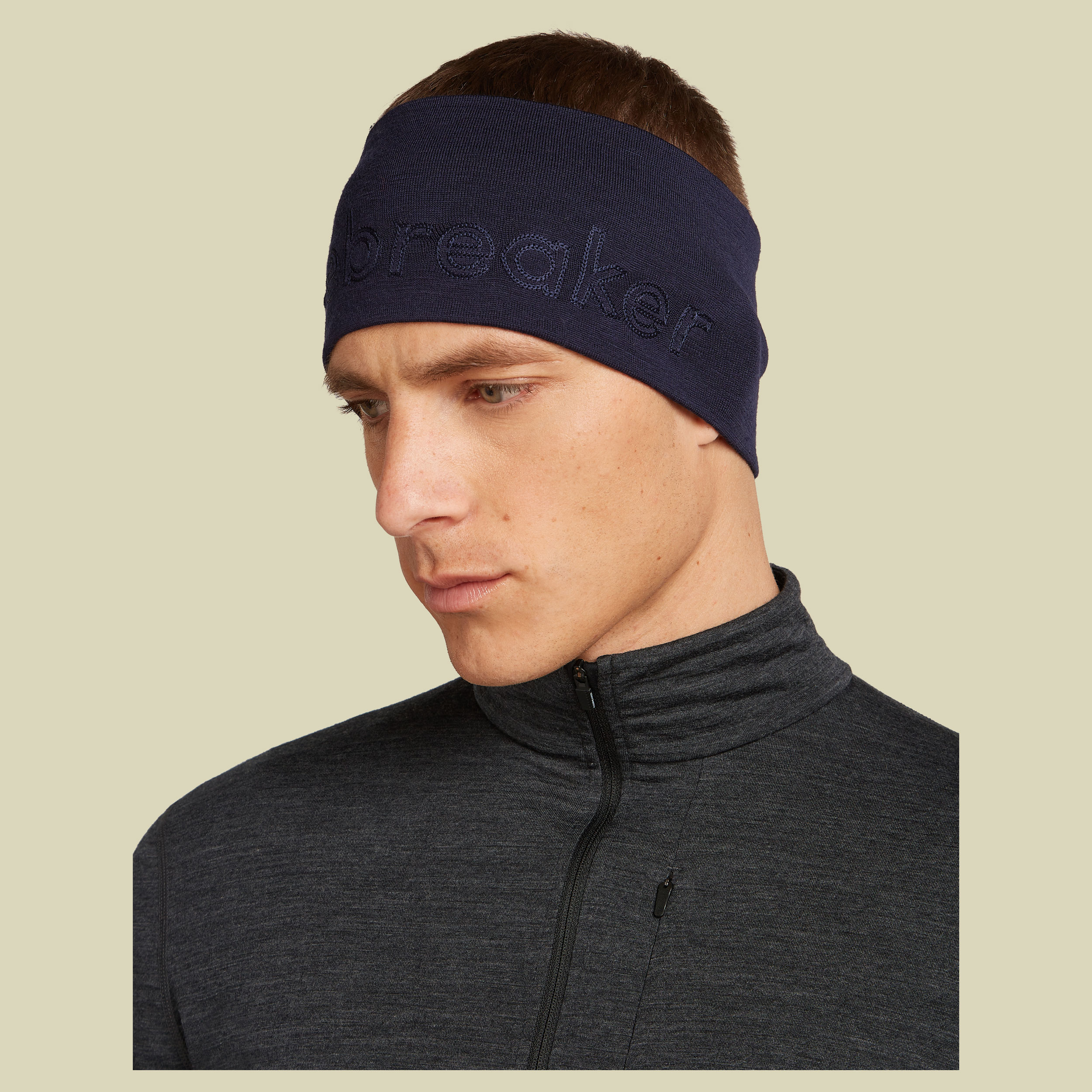 Merino 260 Tech Headband Unisex one size blau - midnight navy