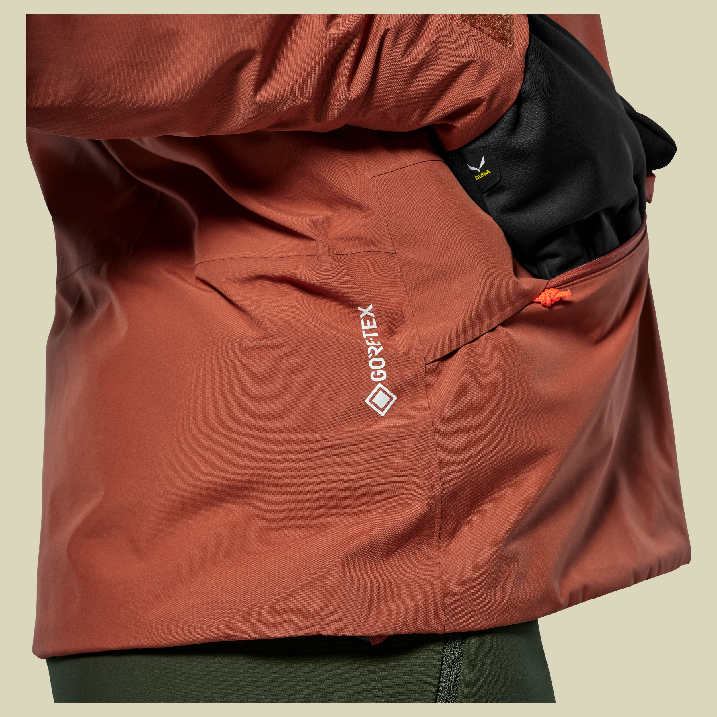 Puez GTX 2L EPE Jacket Women 42 rot - etruscan red