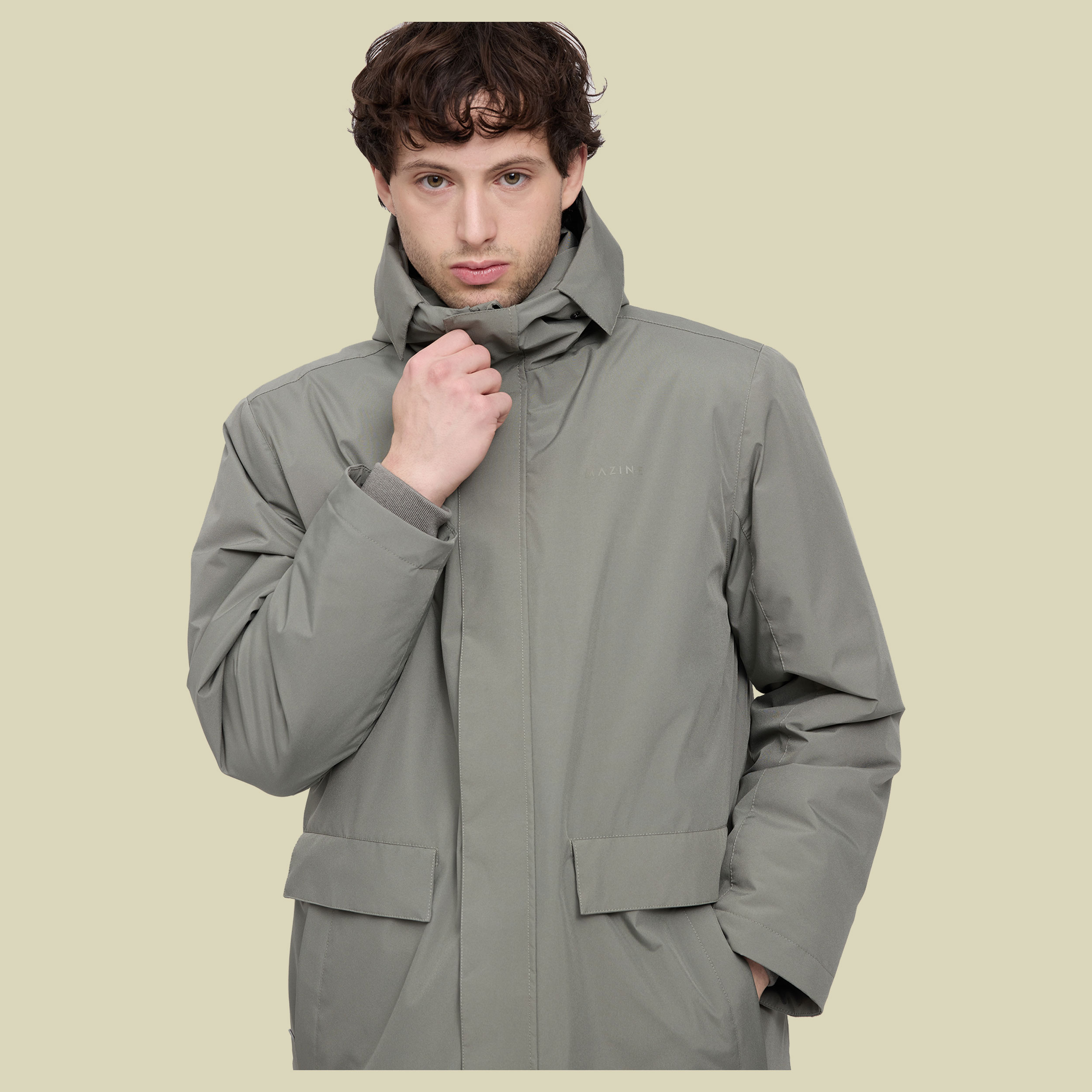 Padded Parka Men XL grün - light bottle