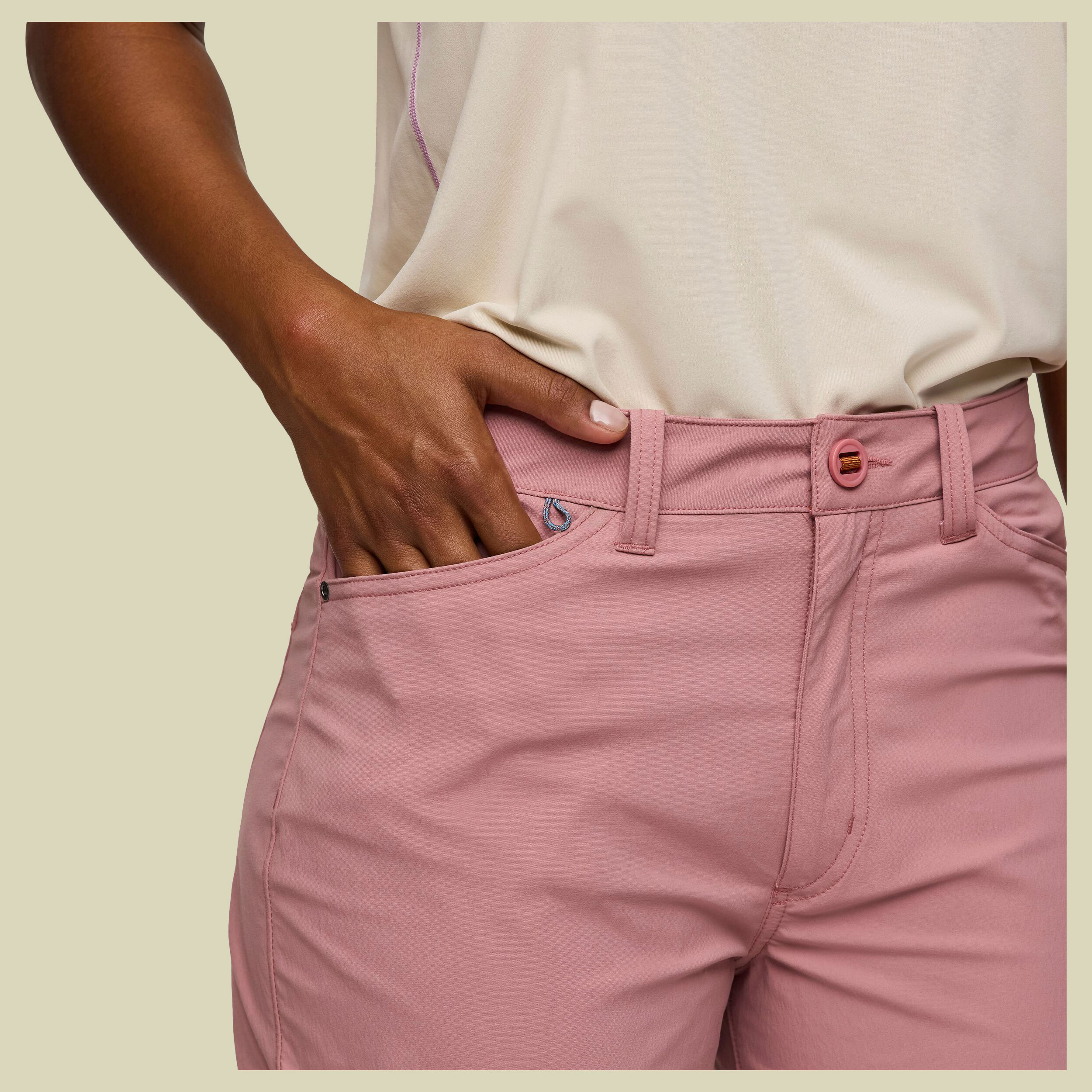 Coraje Tech Pants Women 8 rosa - Farbe rose
