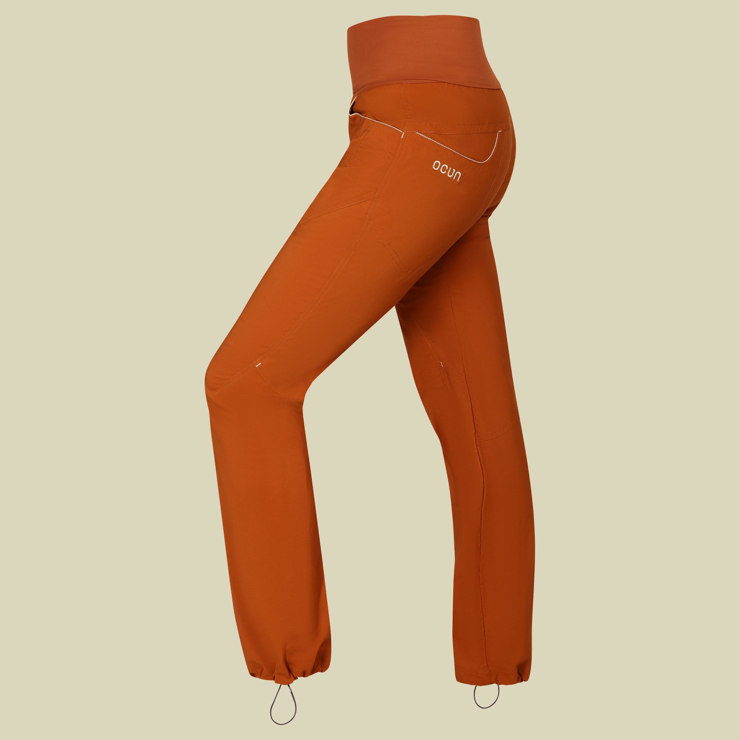 Noya E Pants Women orange M - caramel cafe