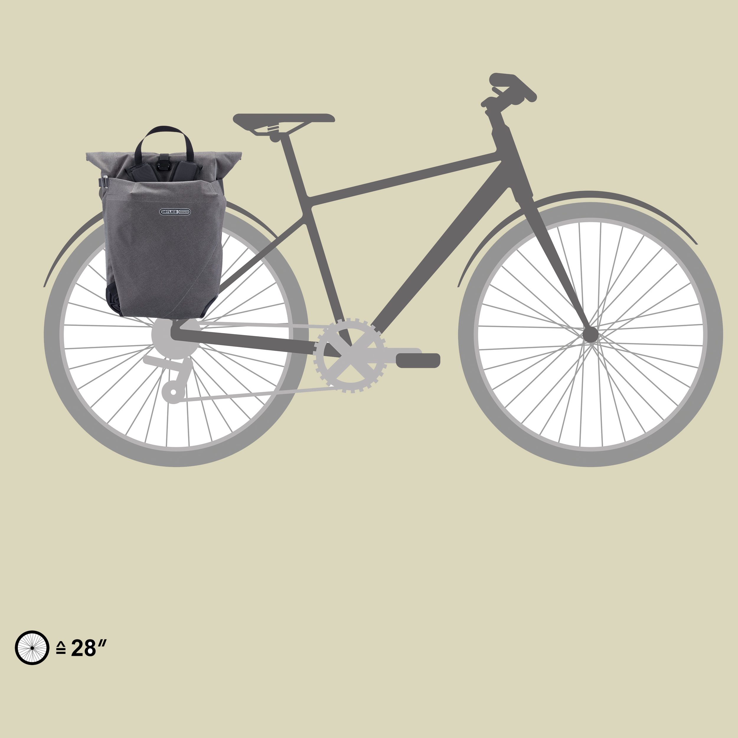 Vario Urban QL2.2 20 l grau - pepper