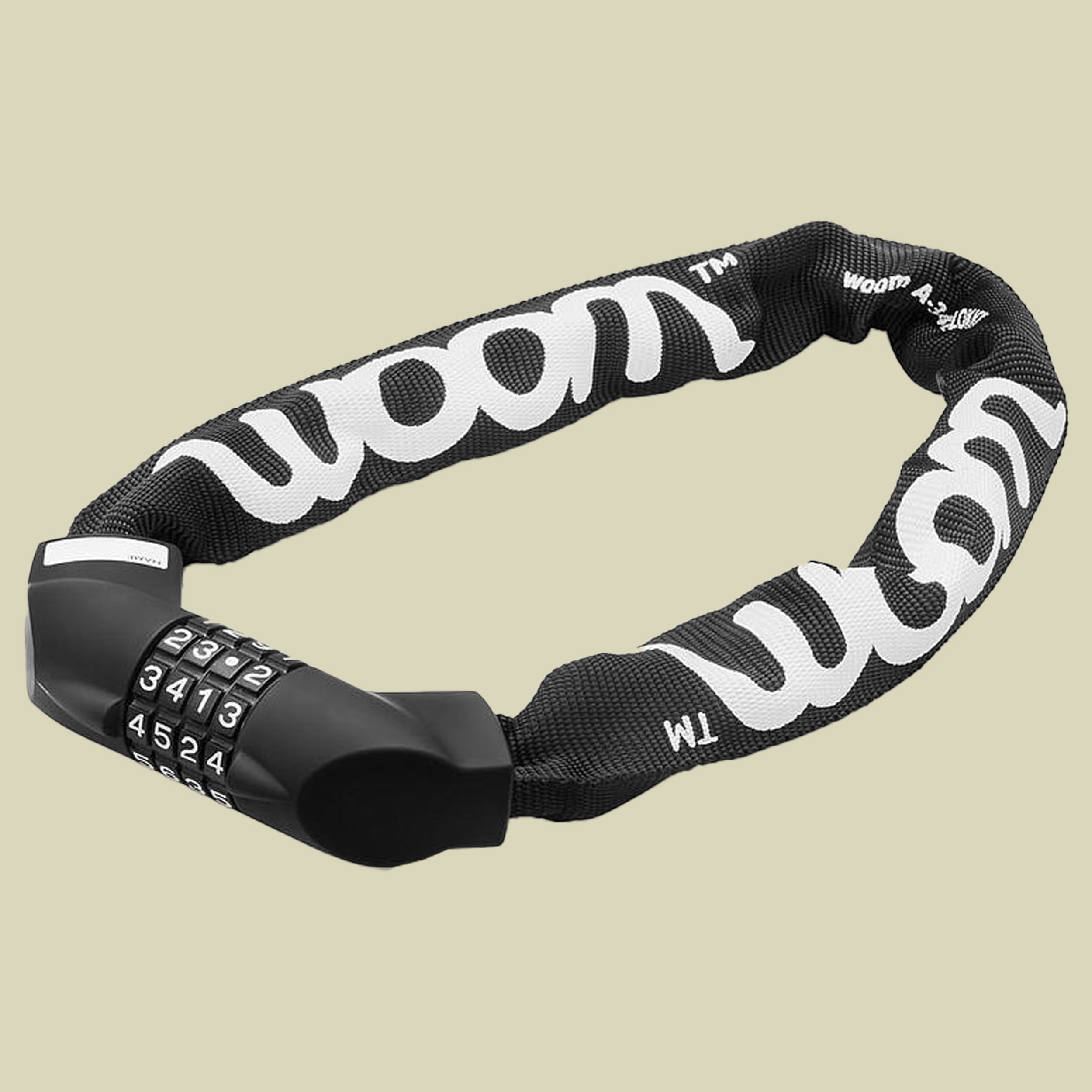 Woom Lokki Bike Lock Farbe schwarz