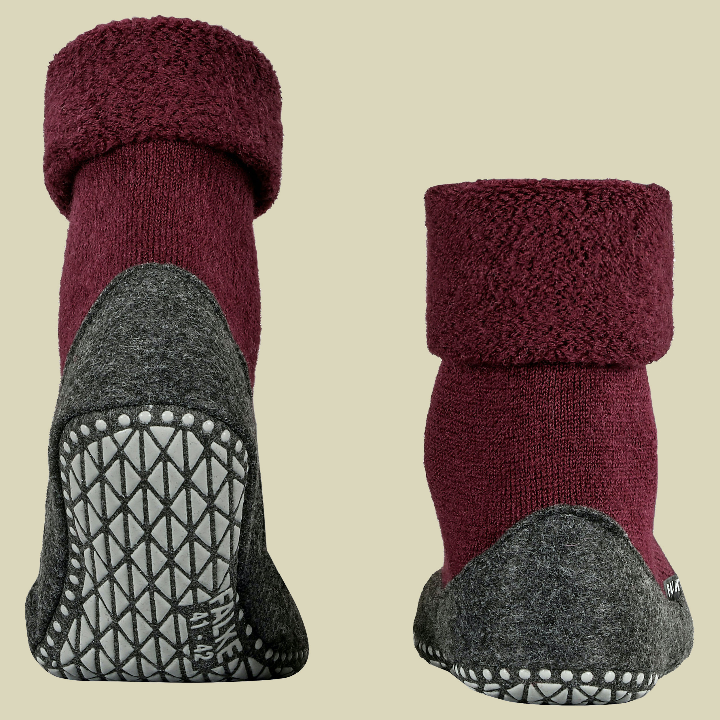 Cosyshoe Falke Größe 39-40 Farbe barolo