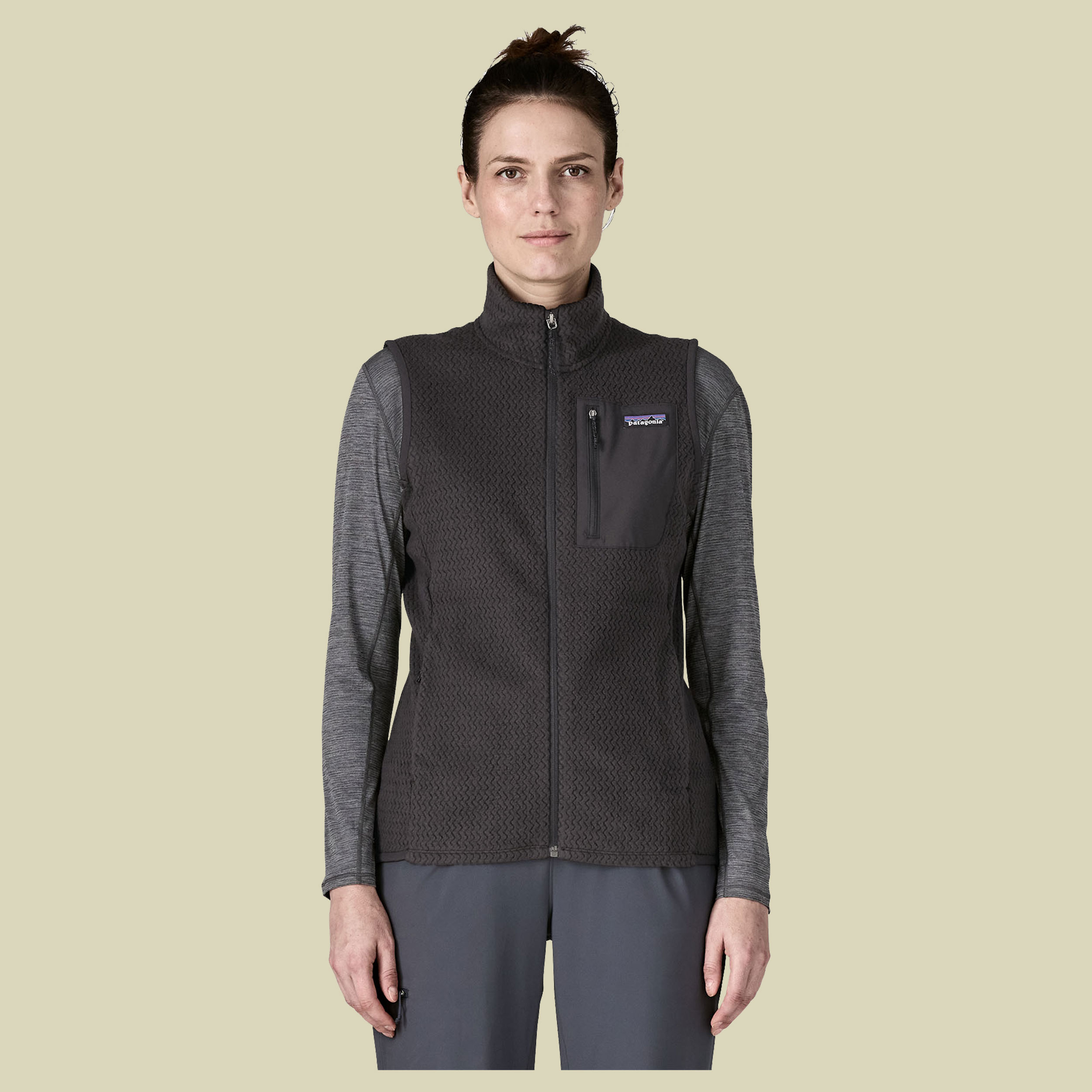 R1 Air Vest Women XL schwarz - black