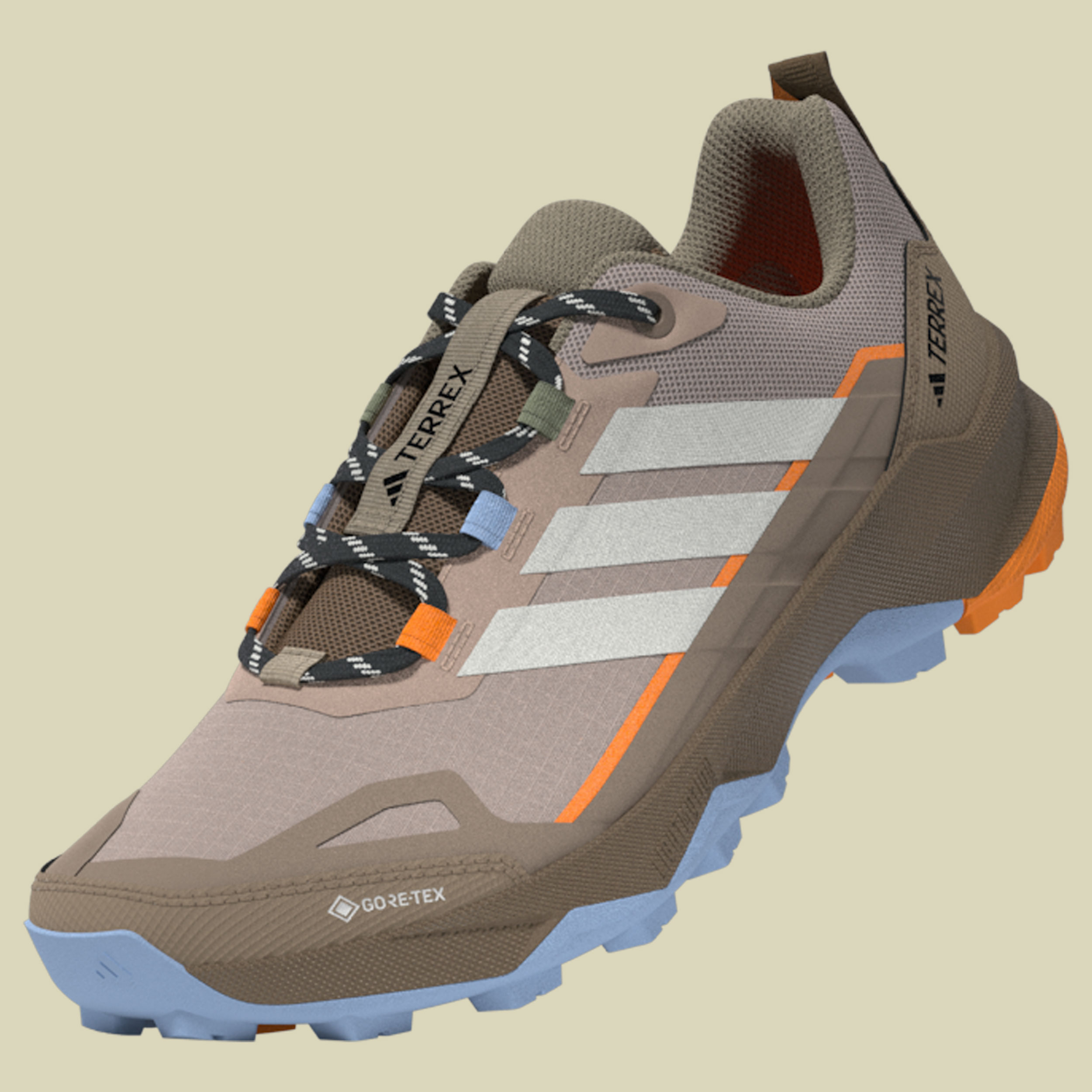 Terrex Skychaser AX5 GTX Women UK 8 beige - wonder taupe/off white/glow blue