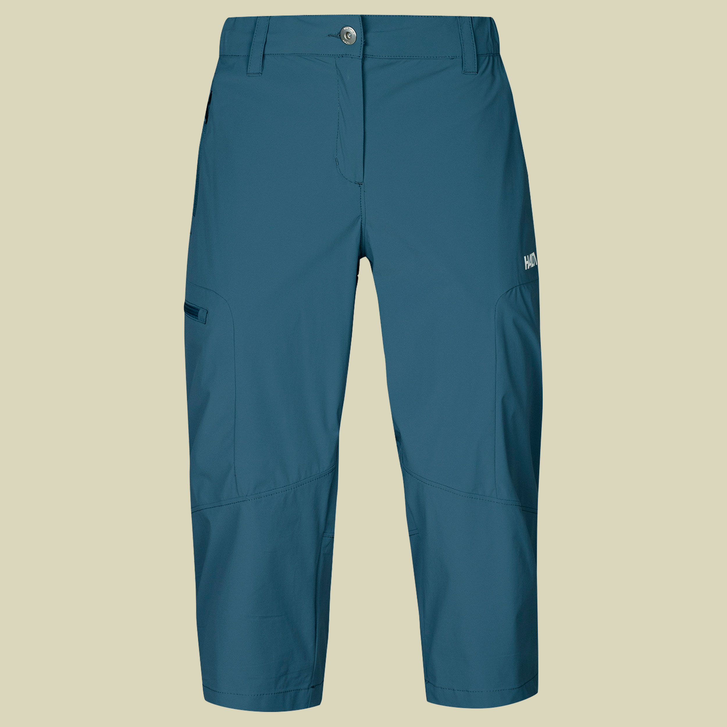 Pallas Cool stretch Capri Women 42 blau - indian blue