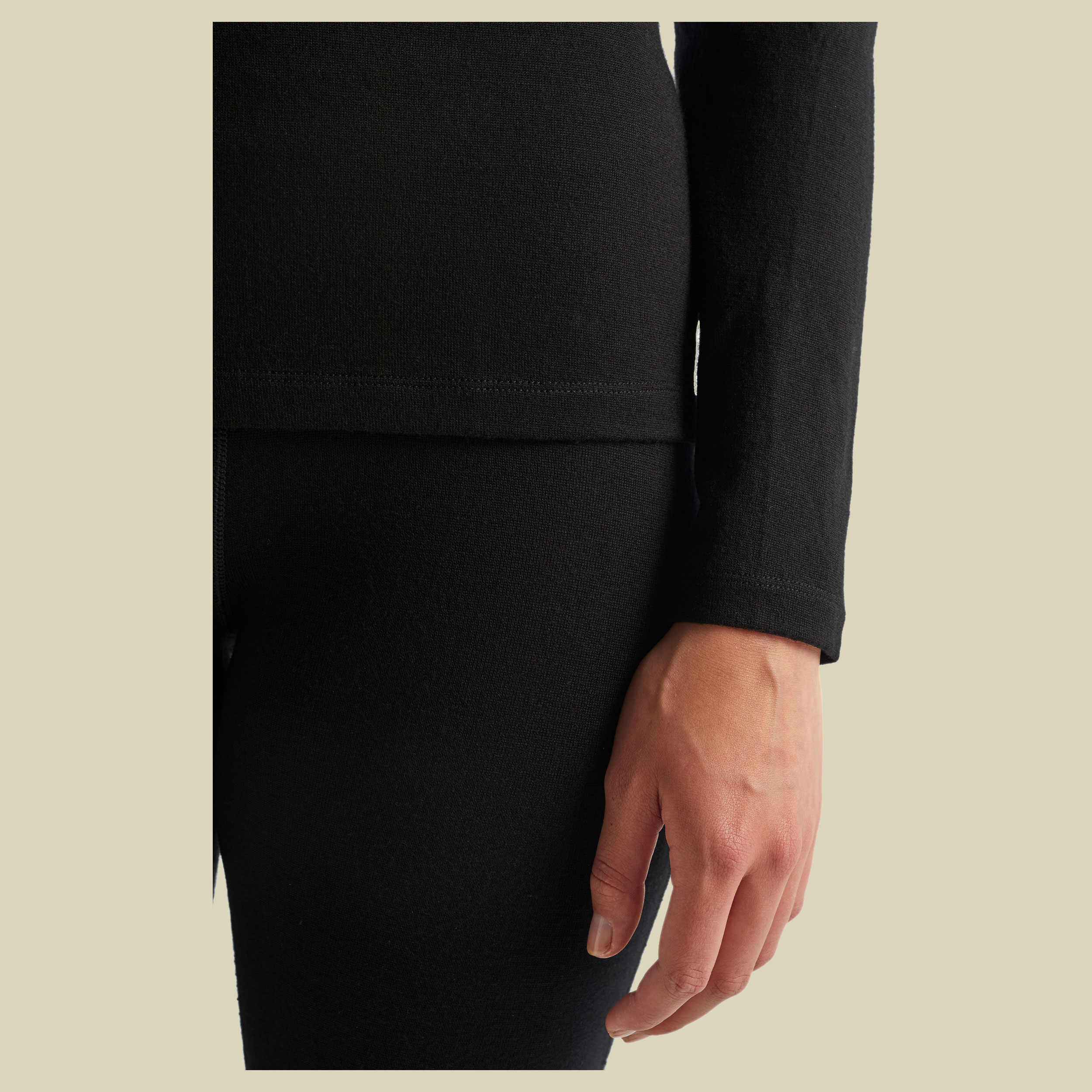 Tech LS Half Zip 260 Women schwarz M - black