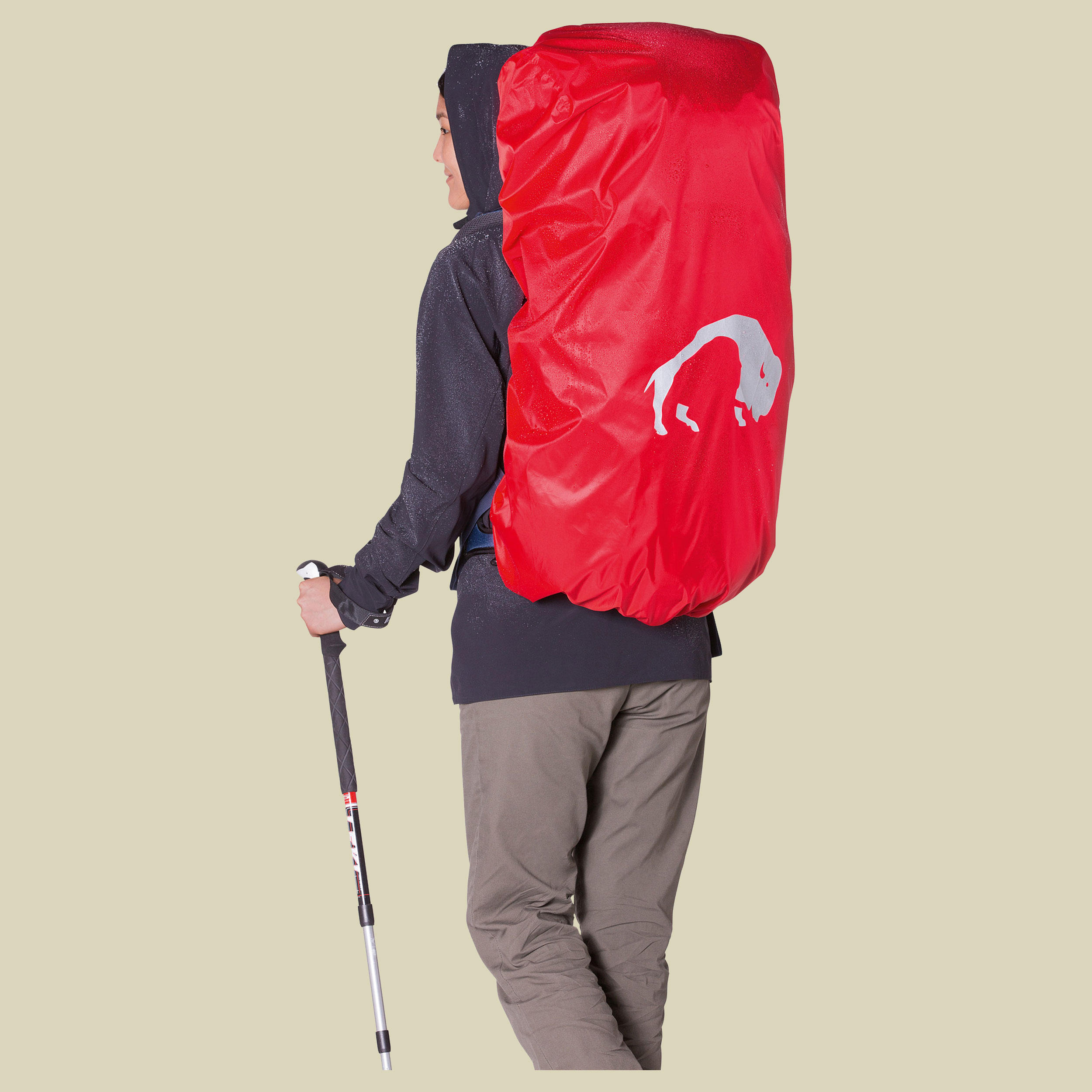 Rain Flap M Größe M Farbe red