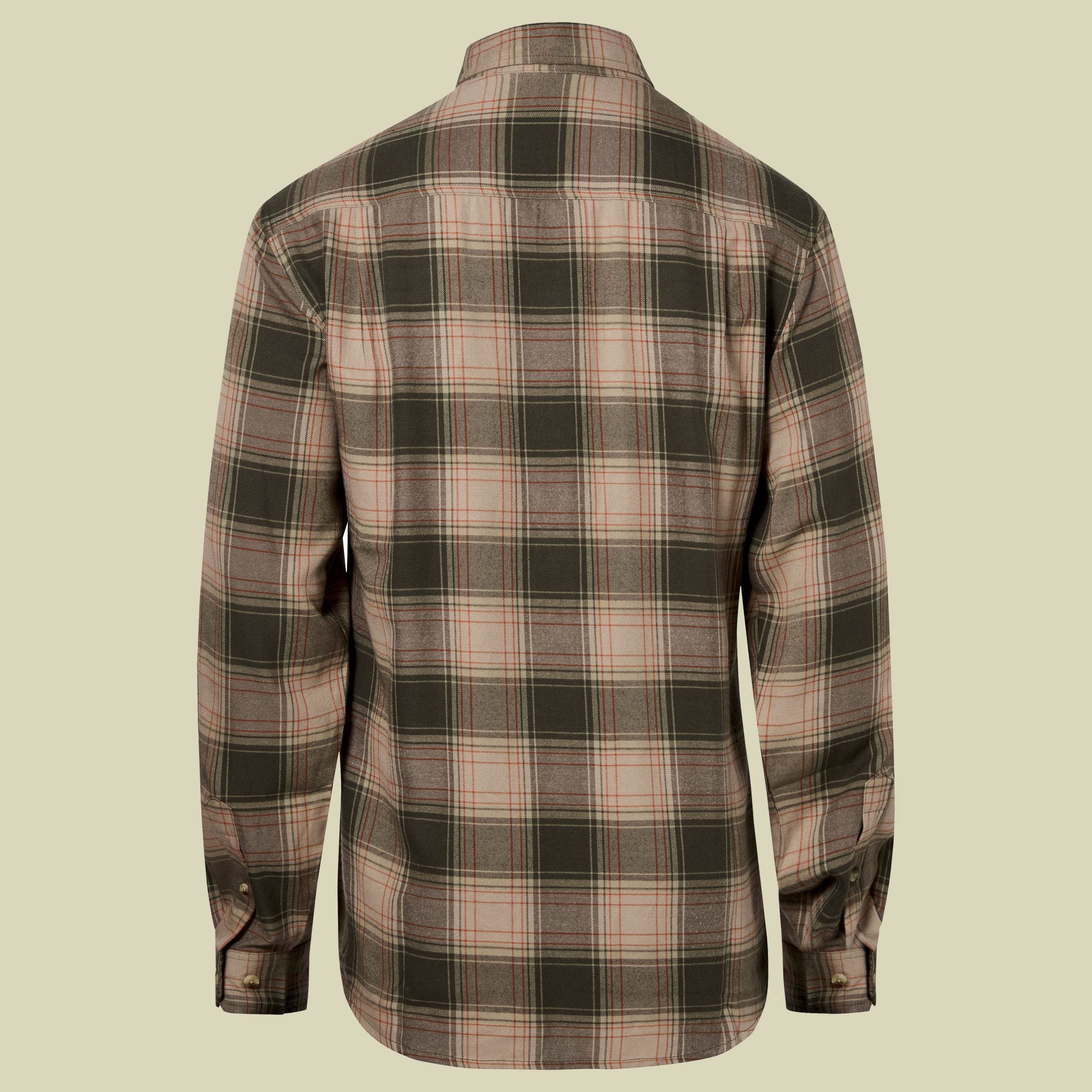Finnveden Forest Flanell Shirt Men L grün - olive/d.green
