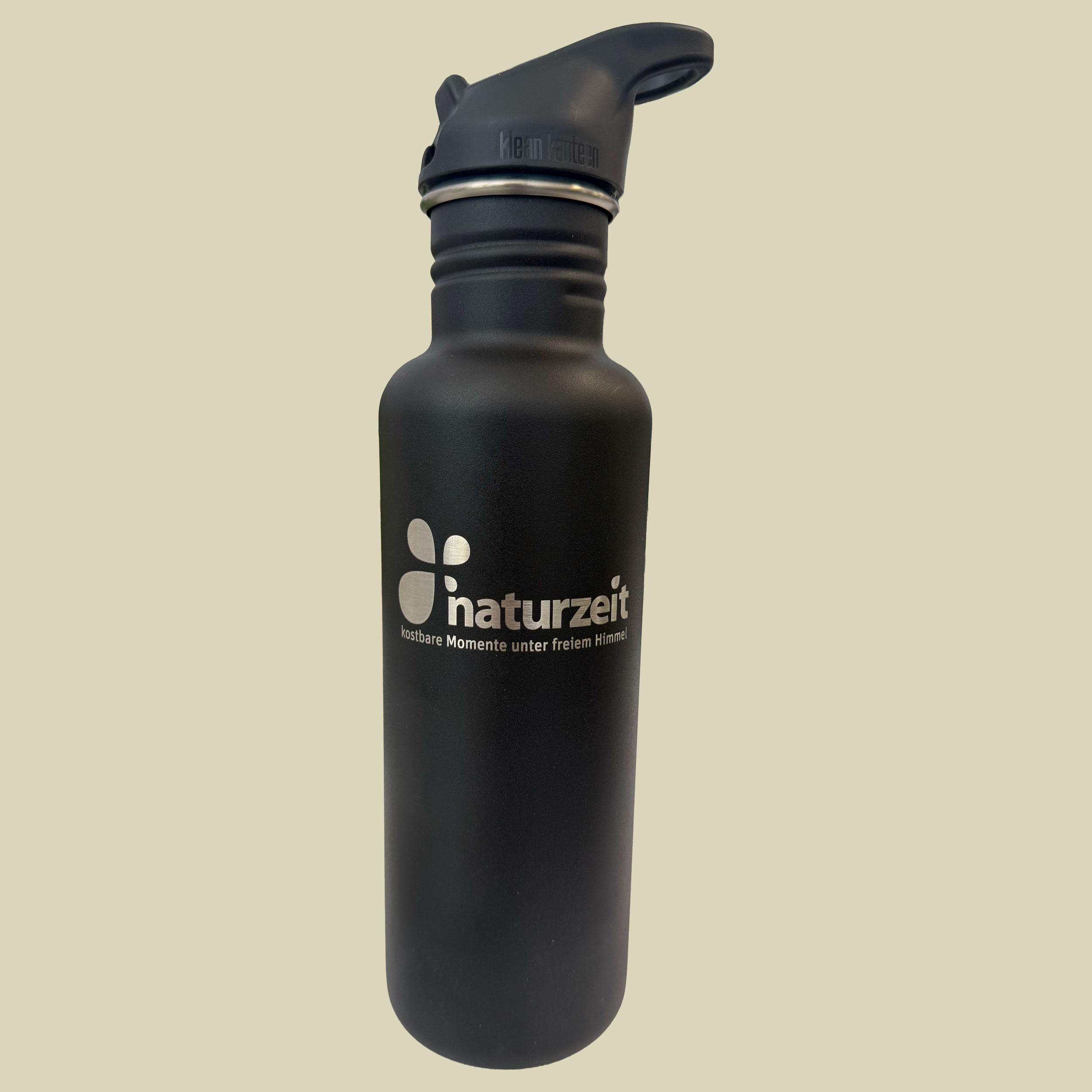 Kanteen Classic (Flip Sport Cap) 800 ml 800 ml schwarz naturzeit Flasche