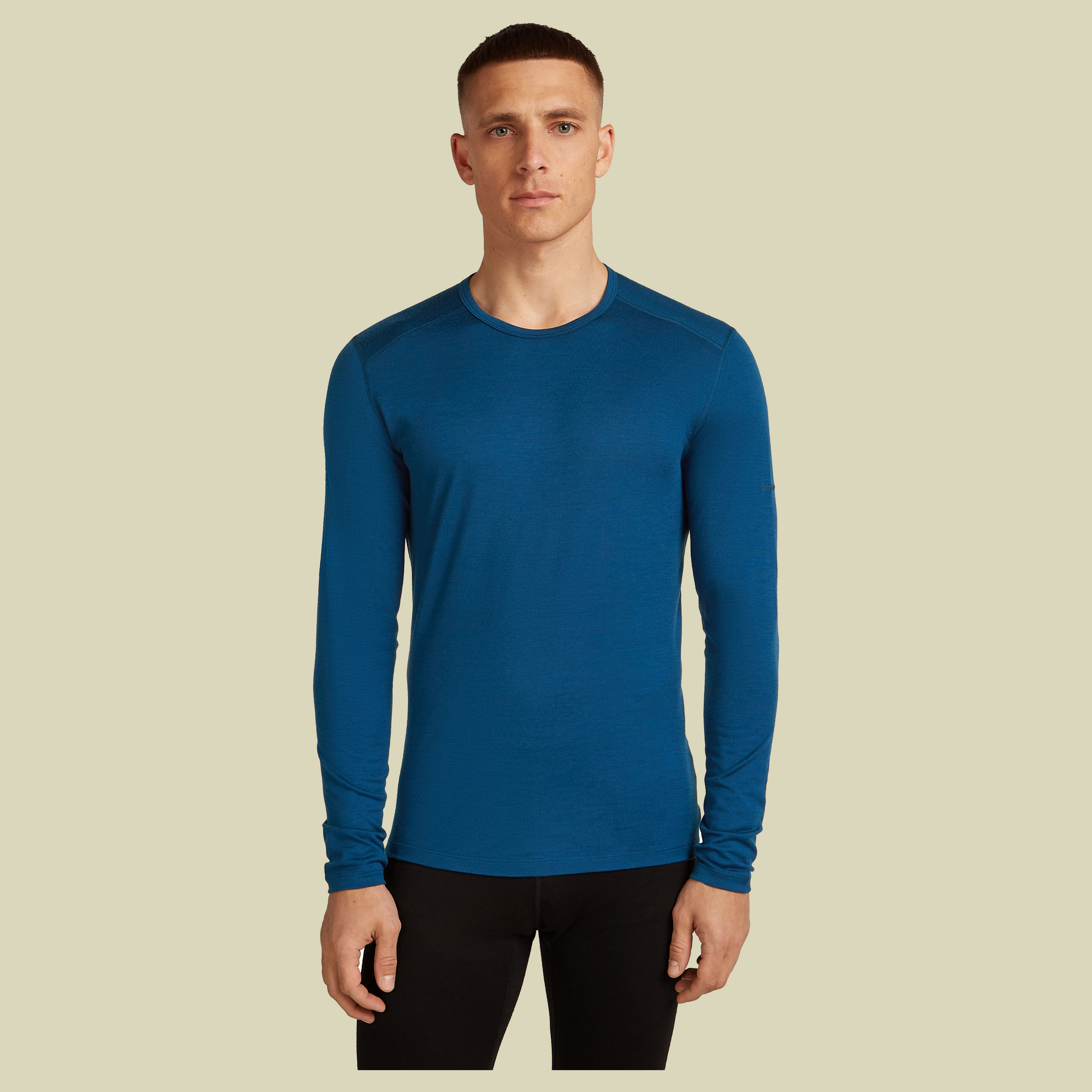 Oasis LS Crewe 200 Men blau M - atlantis