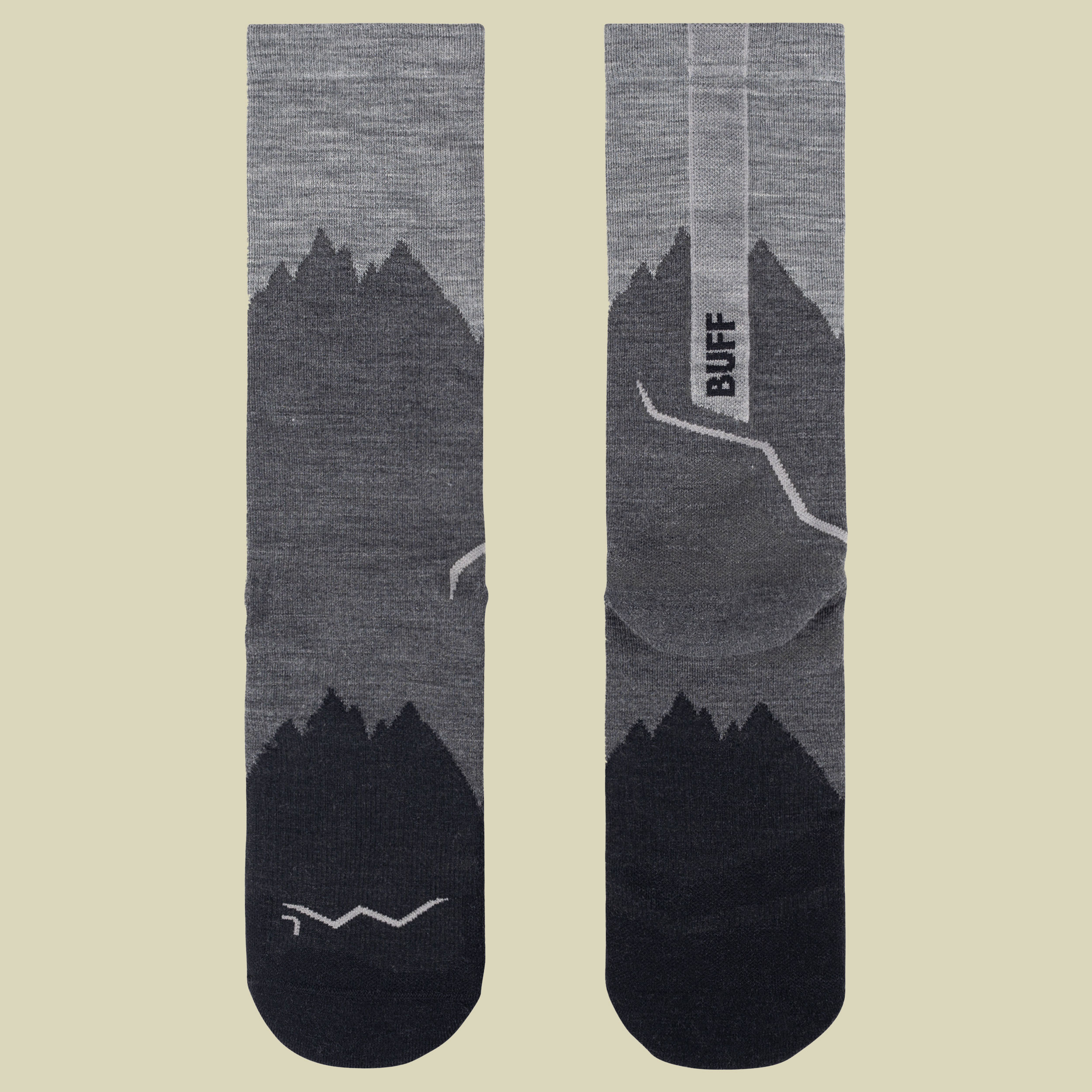 Merino Lightweigt Crew Socken XL (45-47) schwarz - LWC3 black
