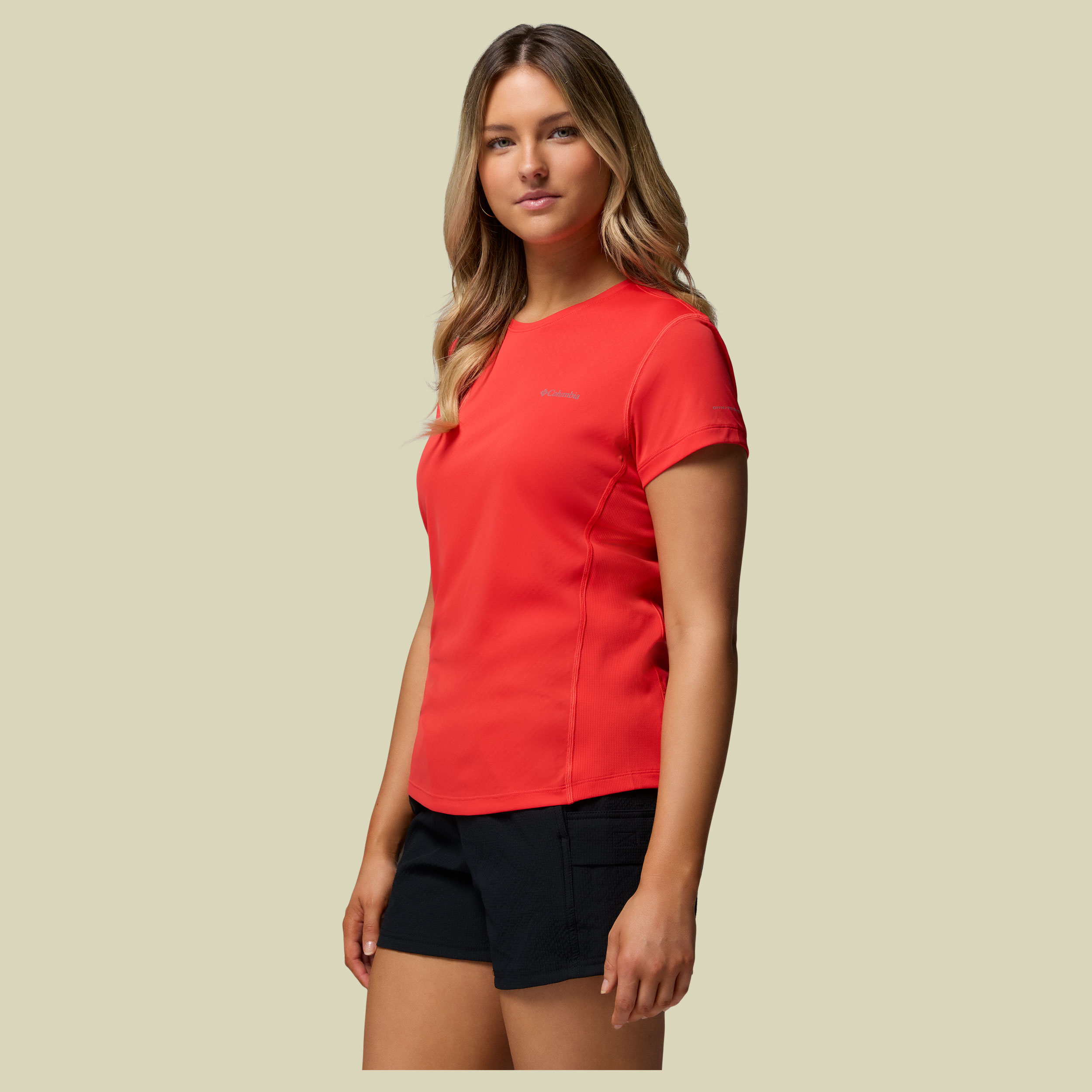 Zero Rules Light SS Crew Women XL rot - poppy red