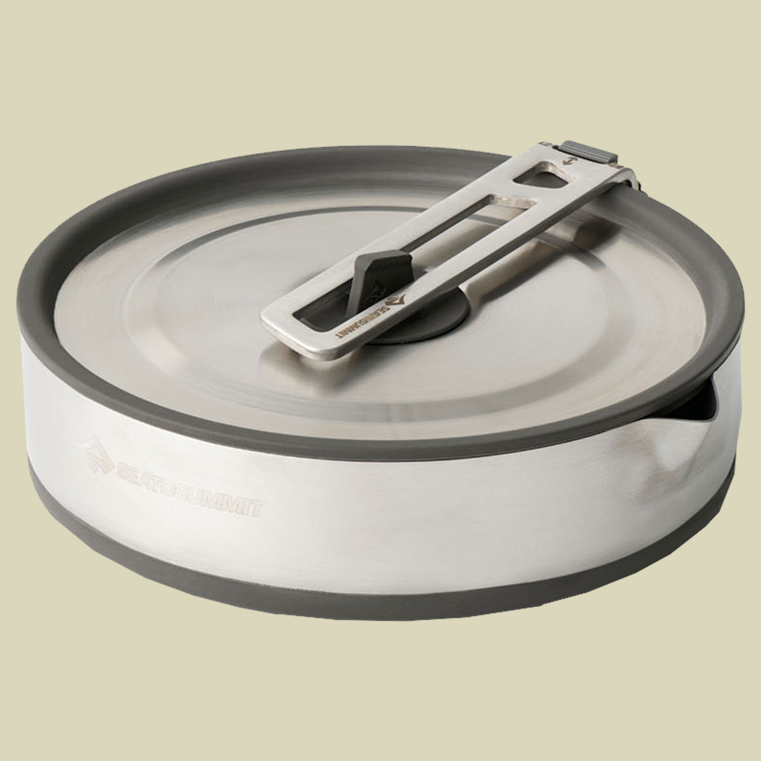 Detour Stainless Steel Collapsible Pouring Pot 1,8L schwarz - beluga black