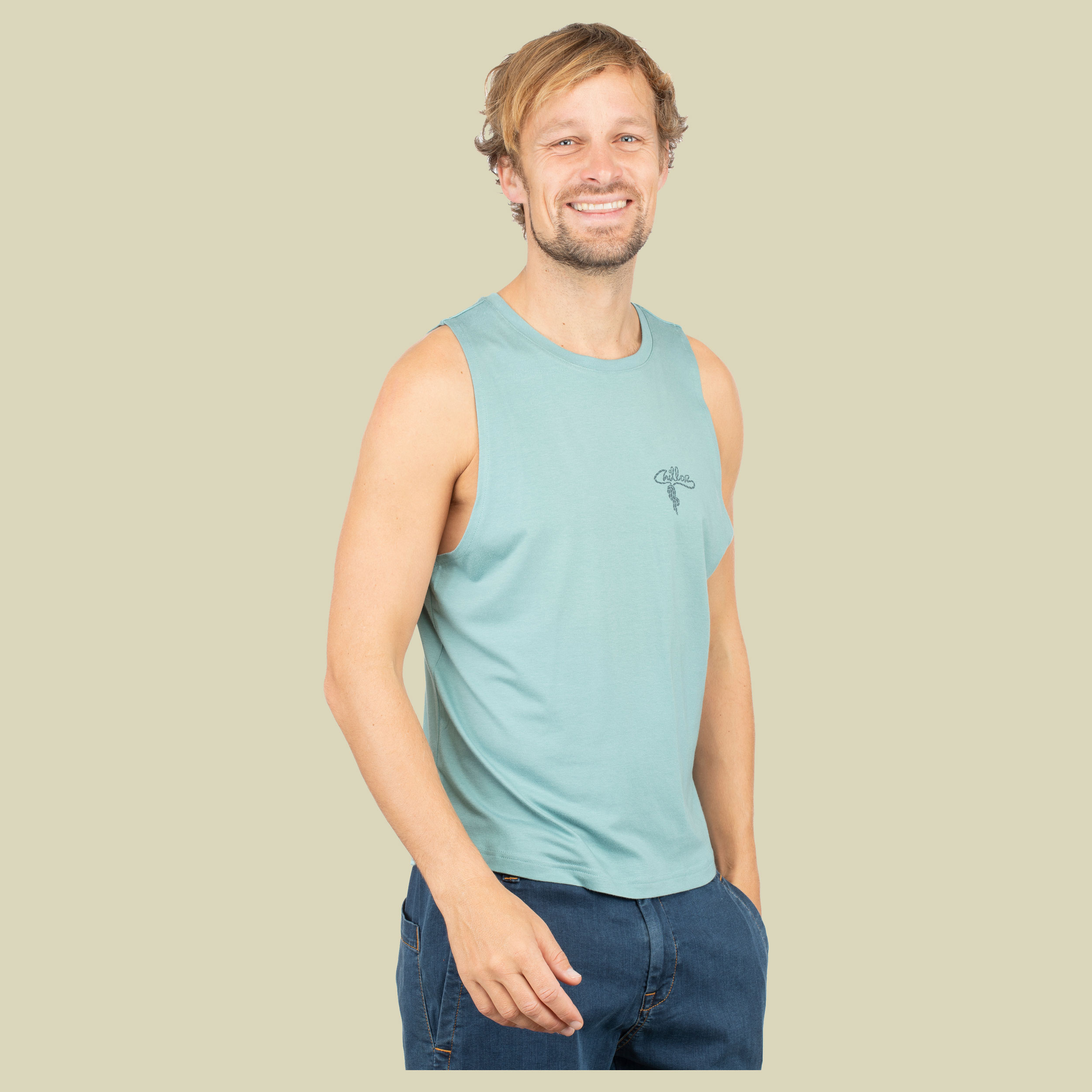 Vils Mountain Boulder Top Men XL blau - arctic