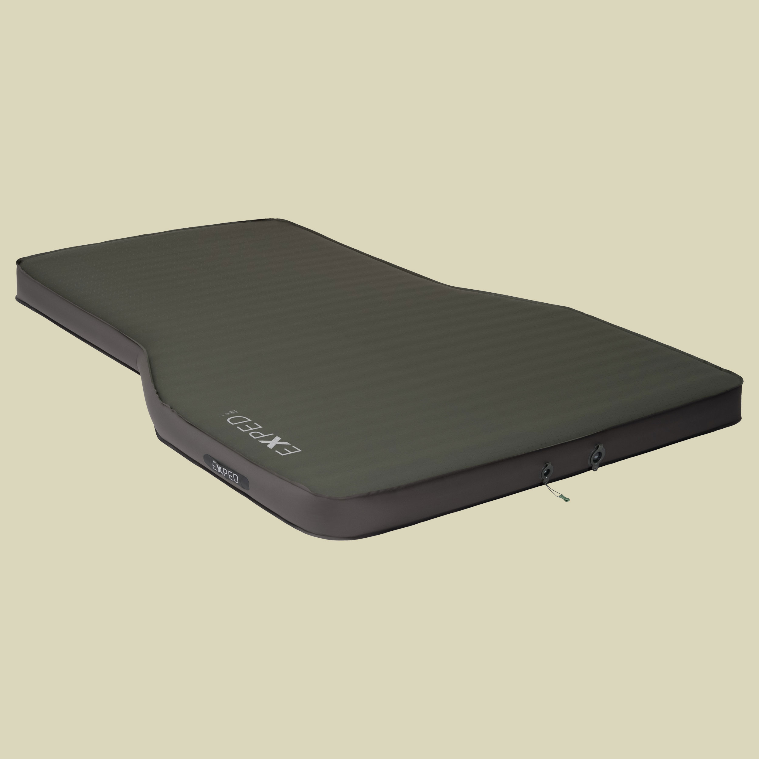 MegaMat AUTO Größe 197 x 104/132 x 10 cm Farbe moraine