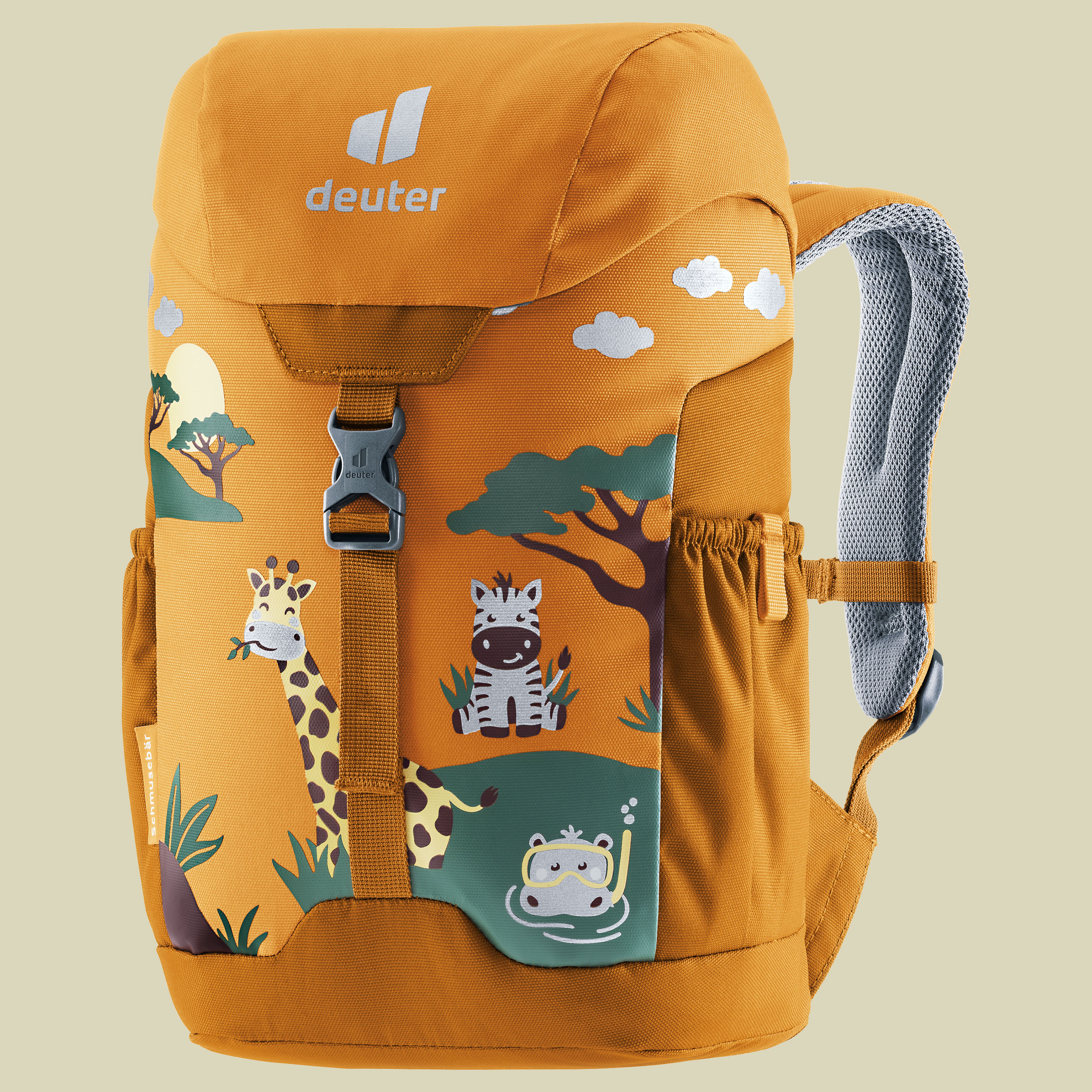 Schmusebär Kids orange 8 L - Farbe amber-maple
